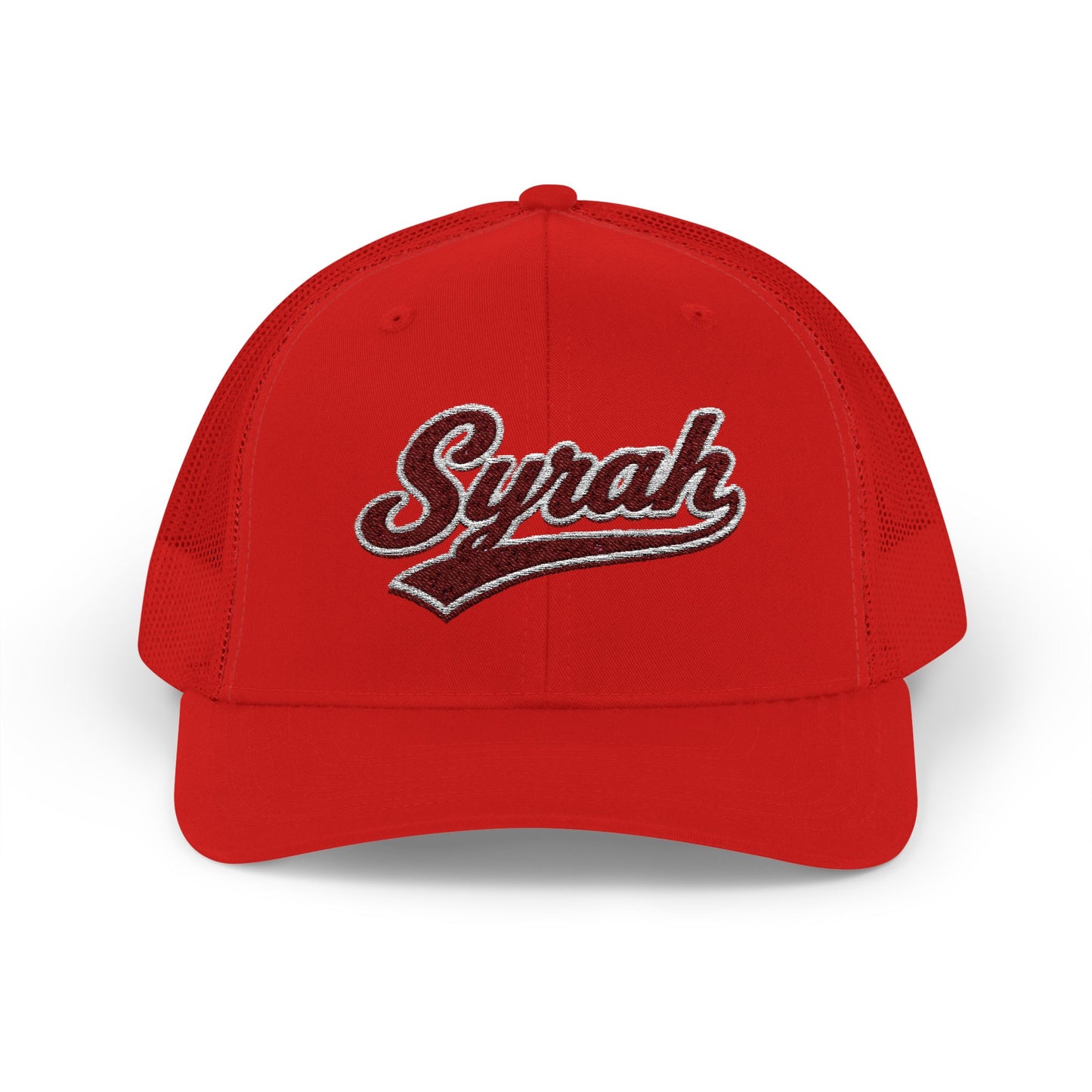 "Syrah" Embroidered Trucker Hat