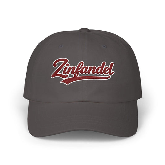 Embroidered Zinfandel Dad Hat, Wine Lover Gift