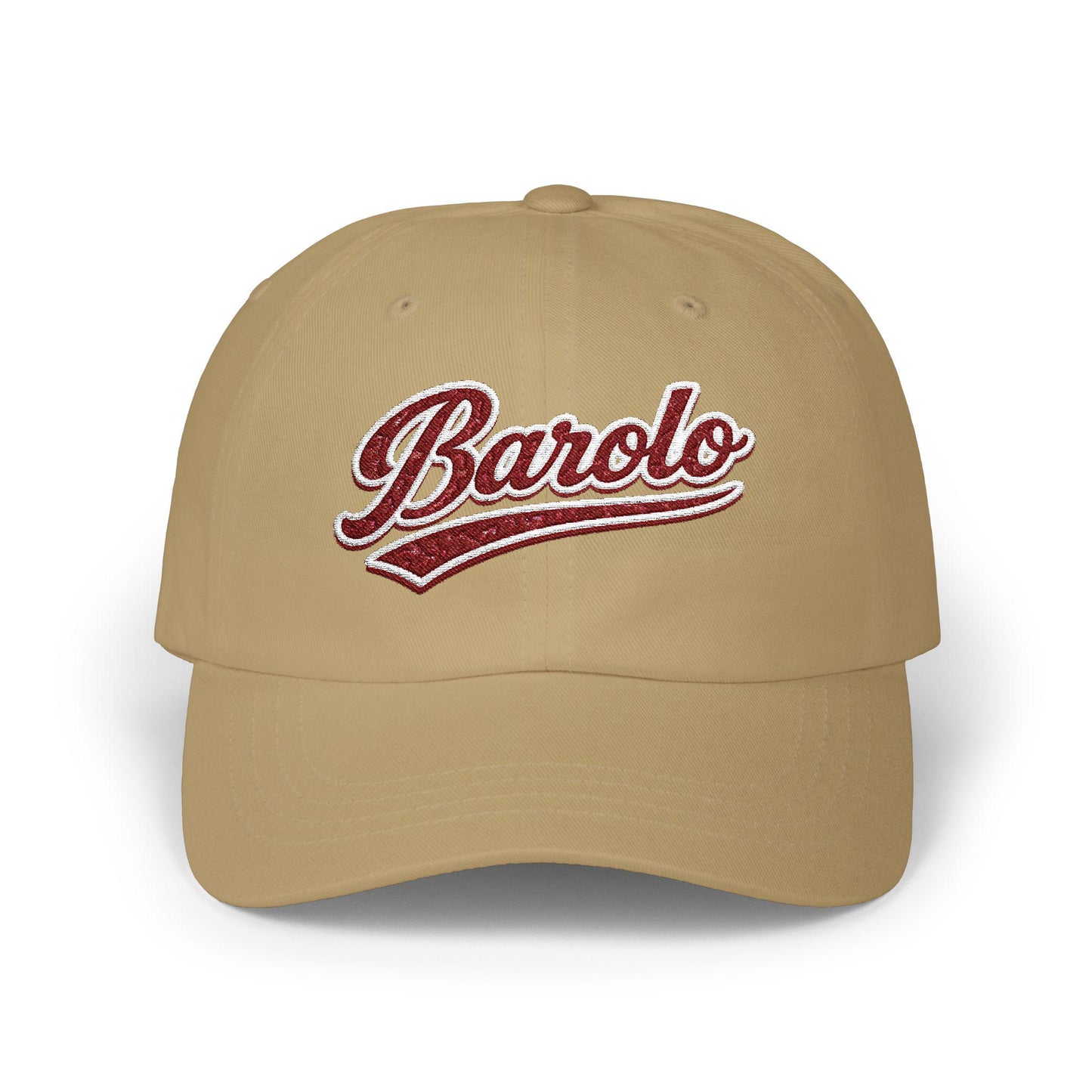 Barolo Dad Hat, Embroidered Wine Cap, Wine Lover Gift, Vineyard Style