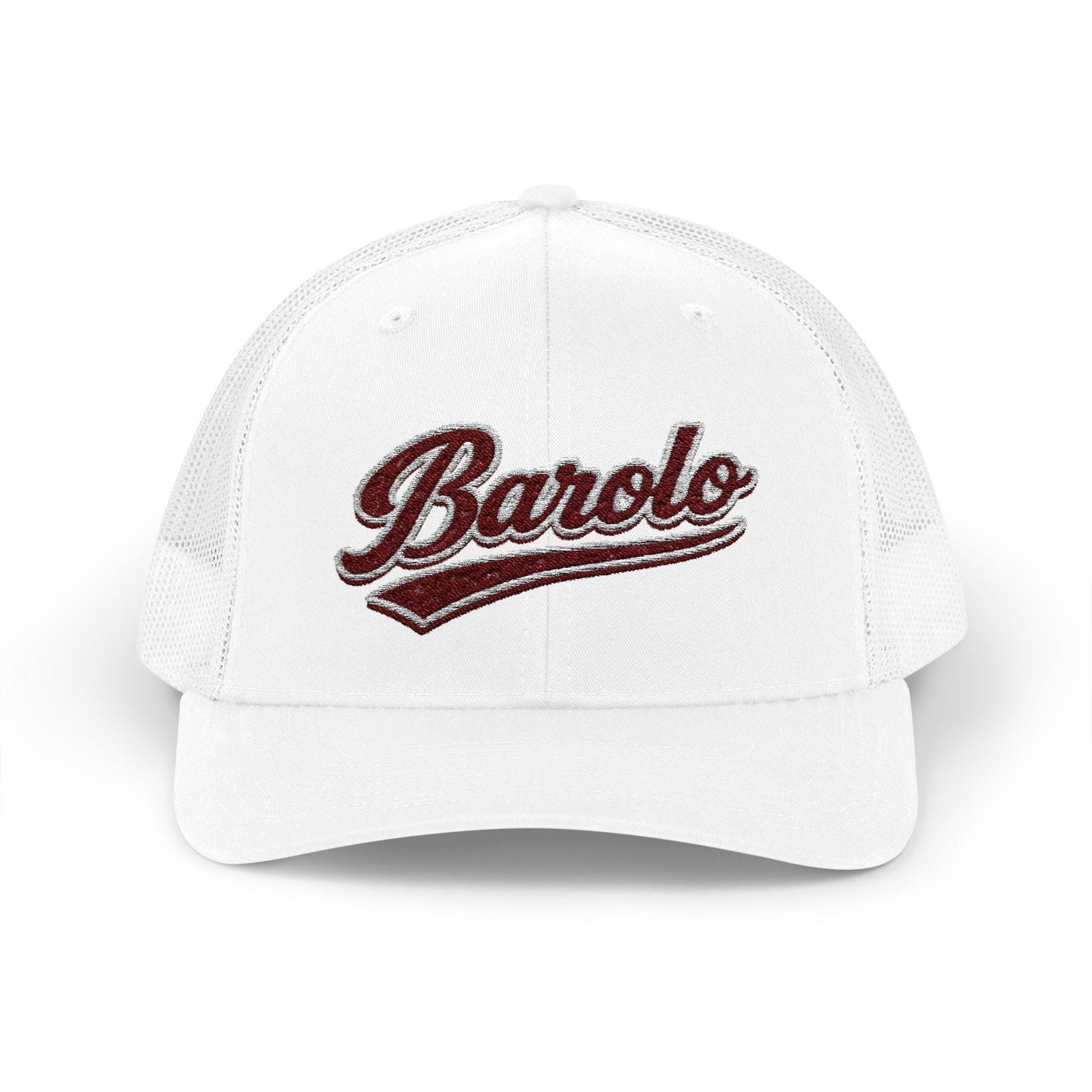 Barolo Embroidered Trucker Hat | Wine Lover Hat | Vineyard Accessory