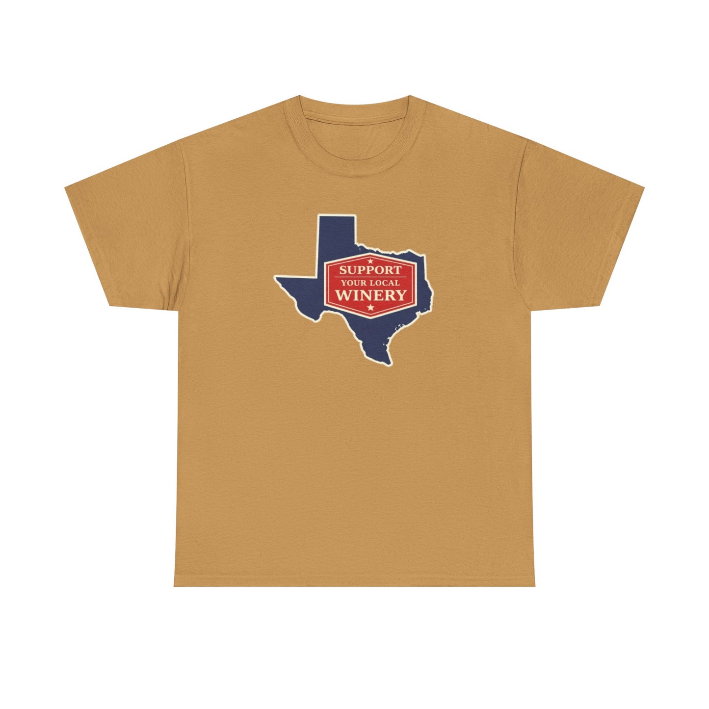 "Support Your Local Winery" Texas Wine Lover T-Shirt