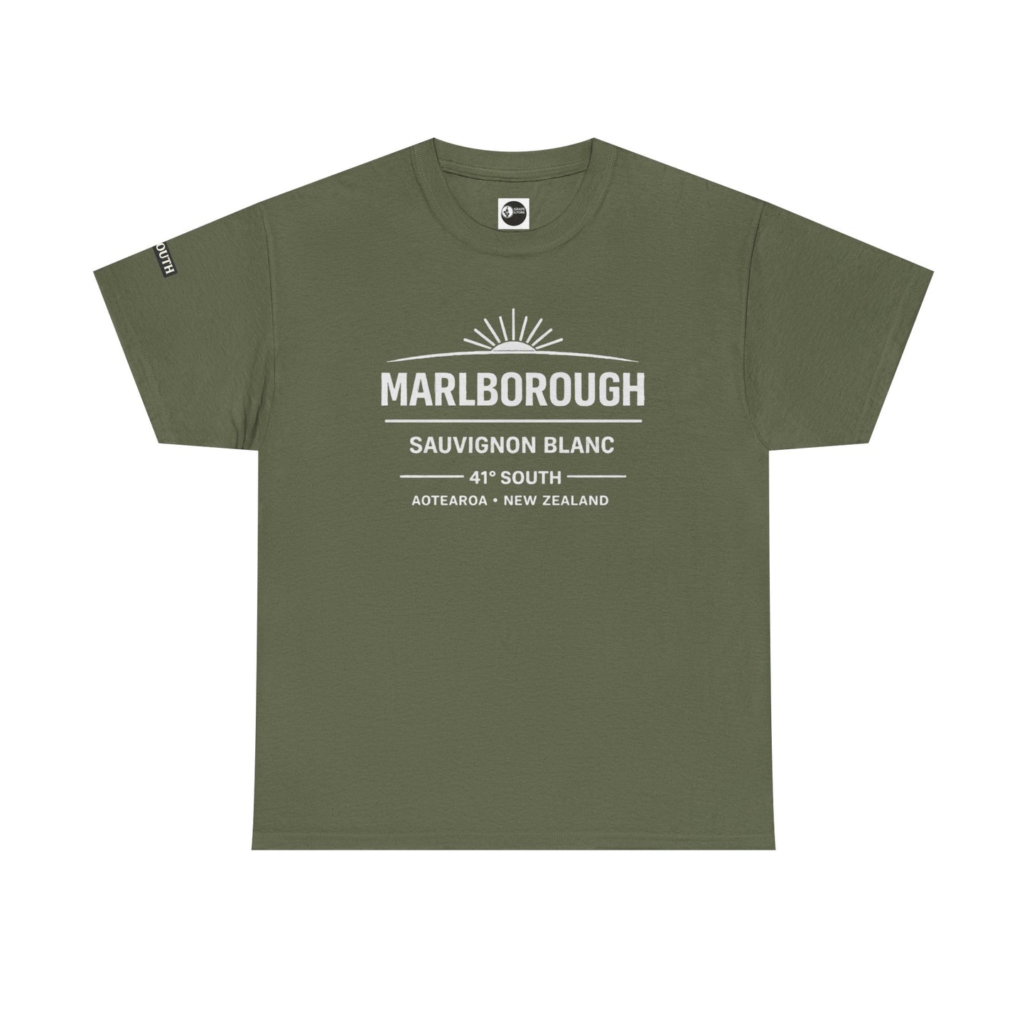 "Marlborough Sauvignon Blanc – 41° South" Wine Region T-Shirt