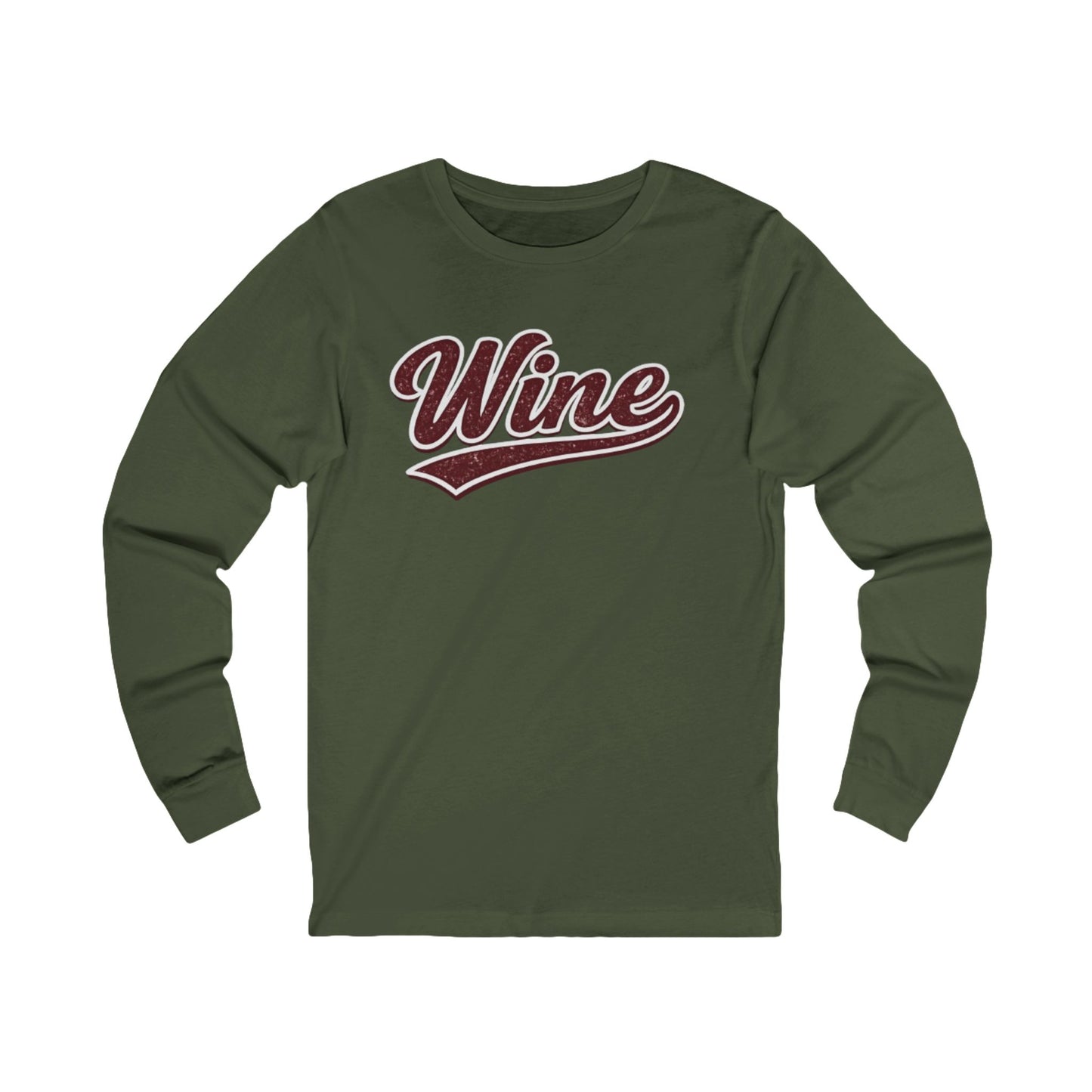 "Wine" Long Sleeve Tee