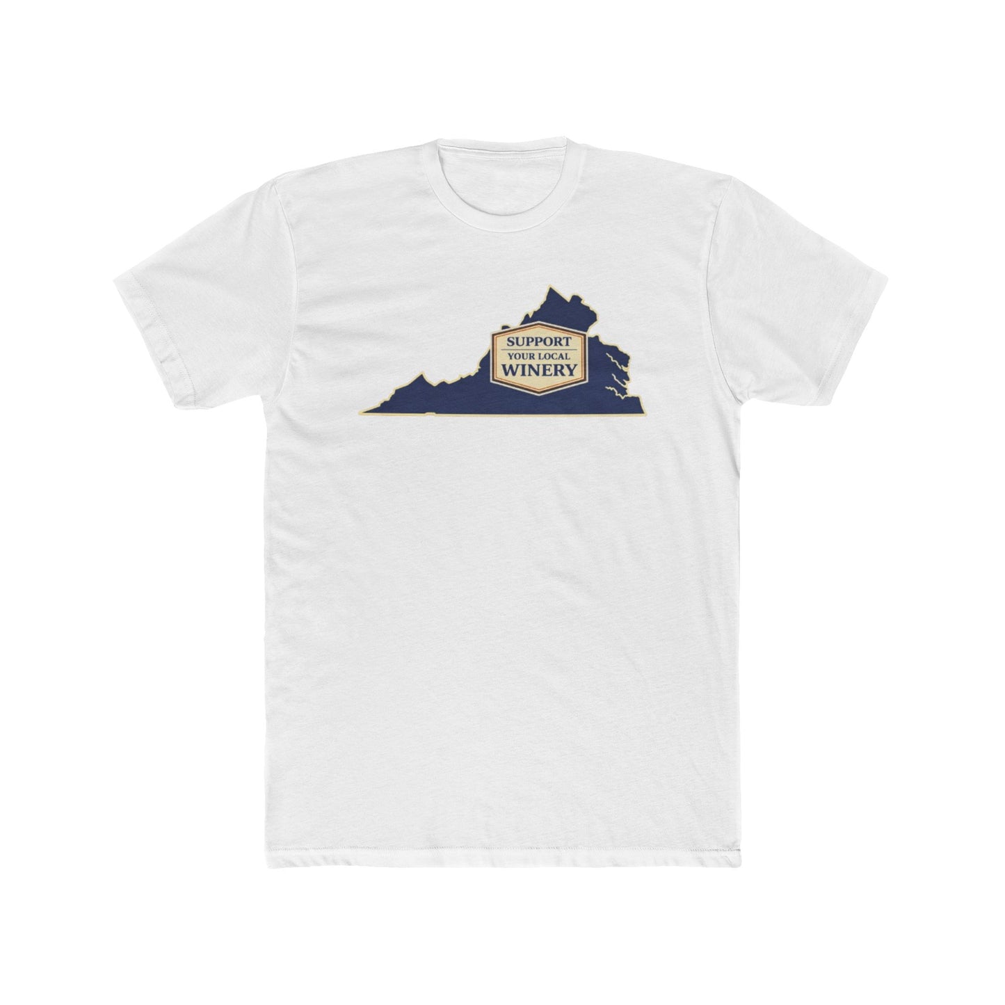 "Support Your Local Winery" Virginia Wine Lover Shirt