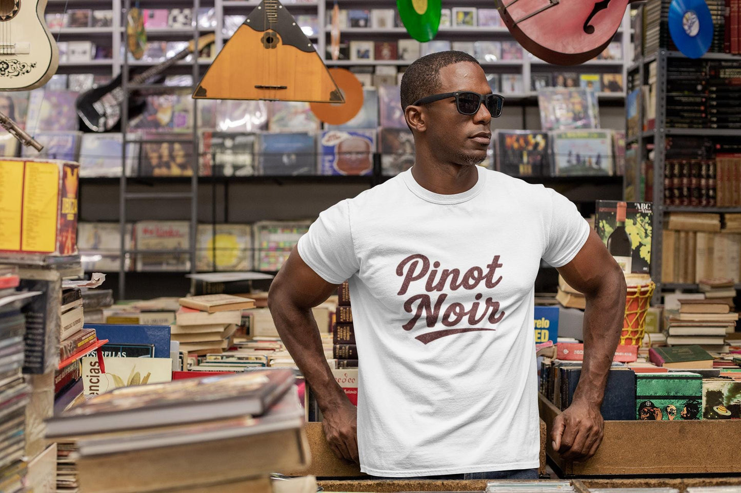 Pinot Noir Script Logo Tee | Wine Country Outfit | Vineyard Shirt