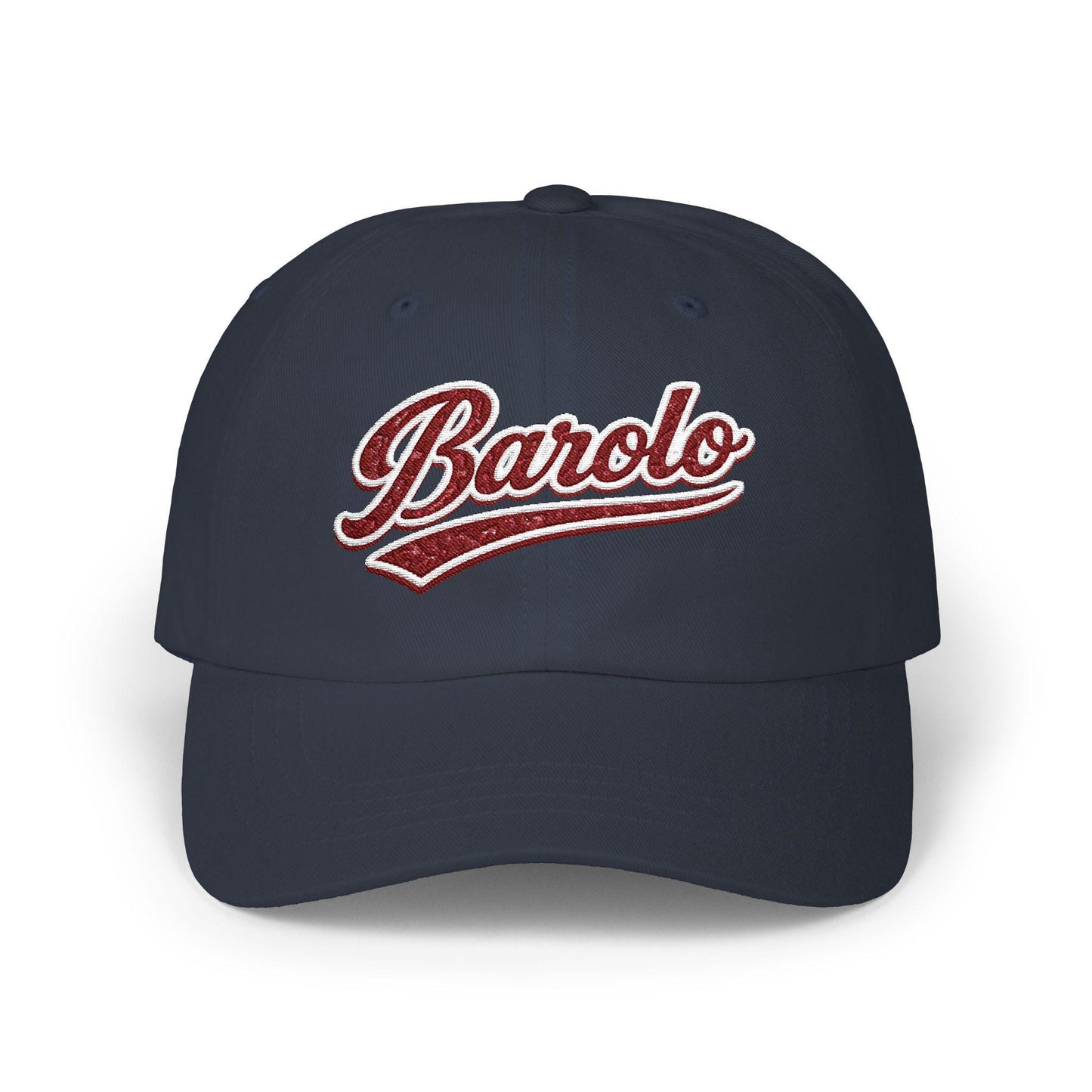 Barolo Dad Hat, Embroidered Wine Cap, Wine Lover Gift, Vineyard Style