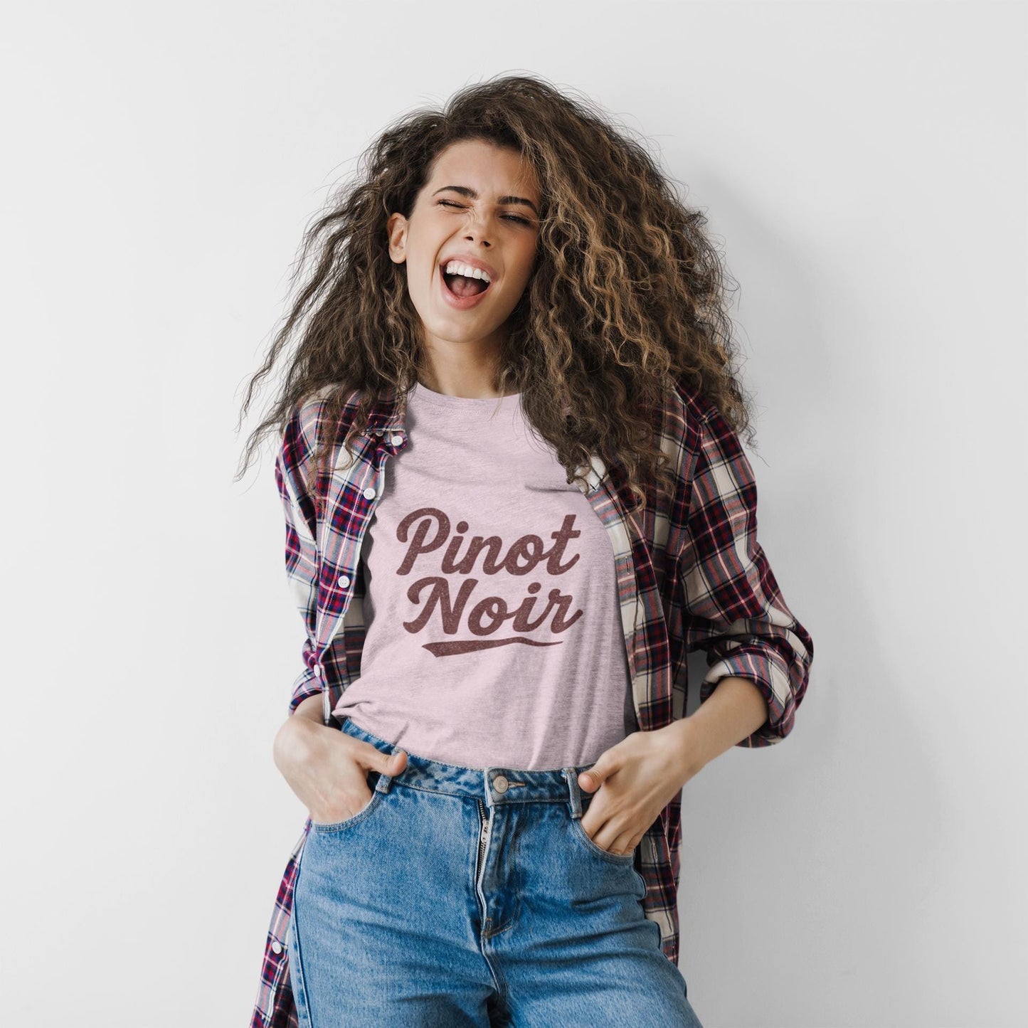 Pinot Noir Script Logo Tee | Wine Country Outfit | Vineyard Shirt