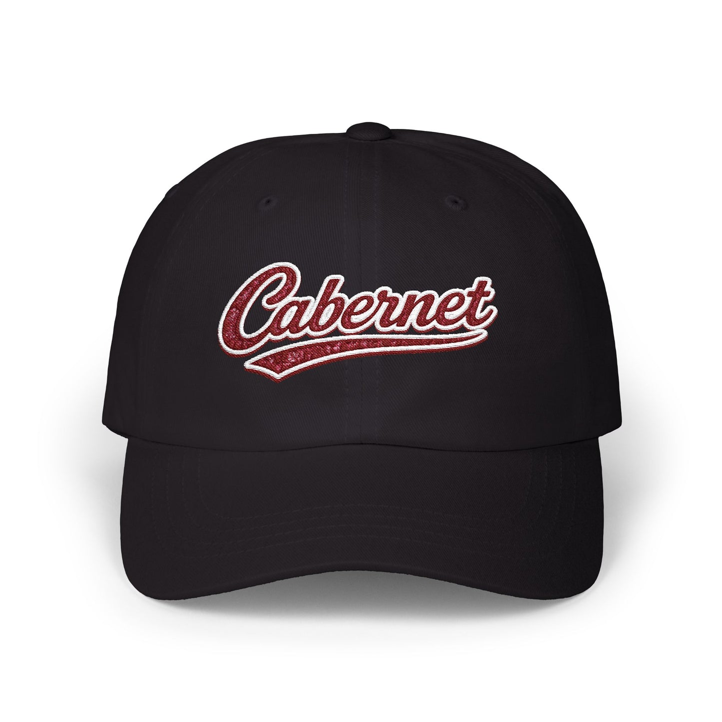"Cabernet" Embroidered Dad Hat
