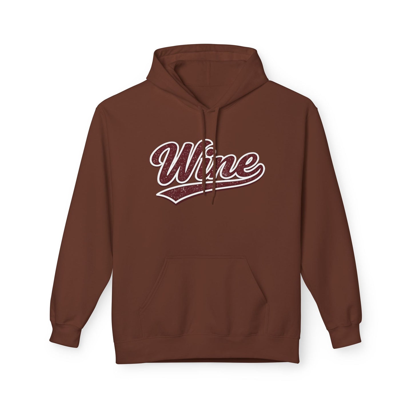 "Wine" Script Hoodie