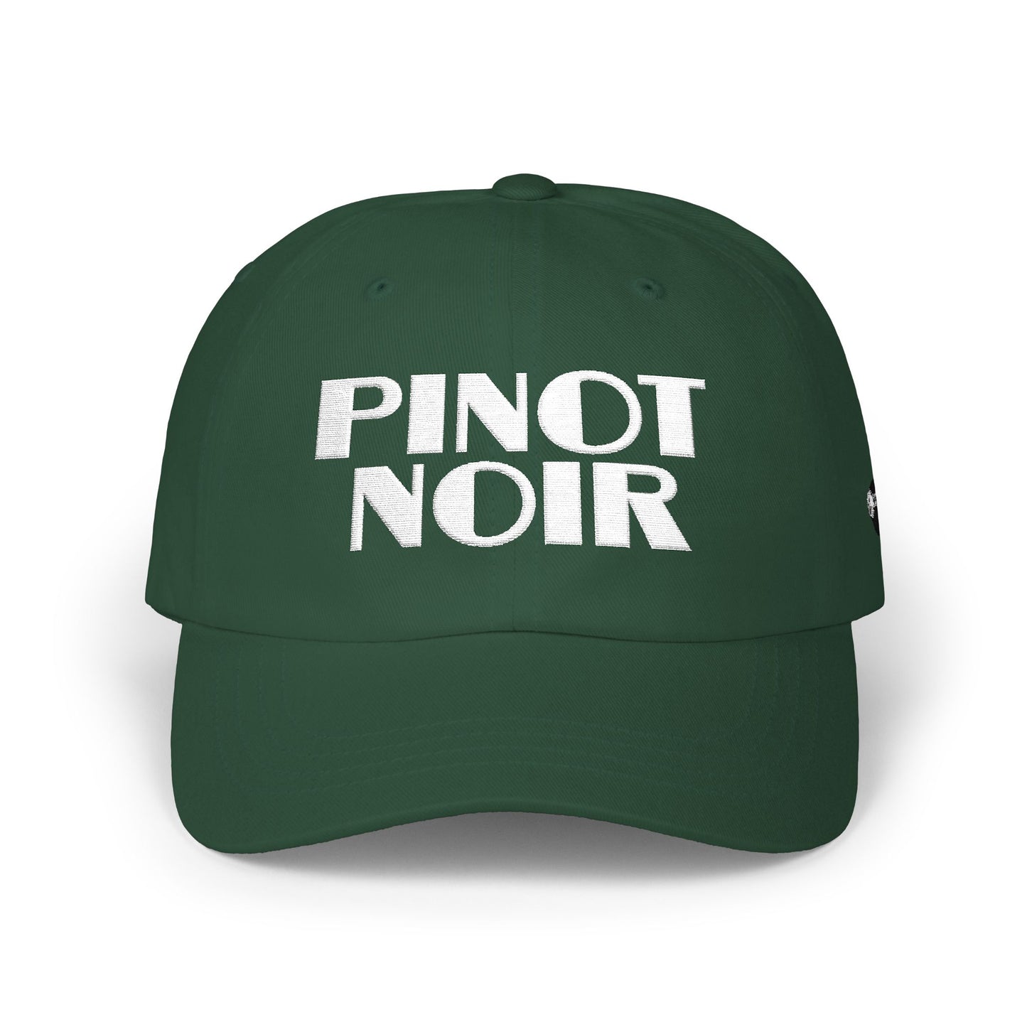 "Pinot Noir" Embroidered Art Deco Dad Hat