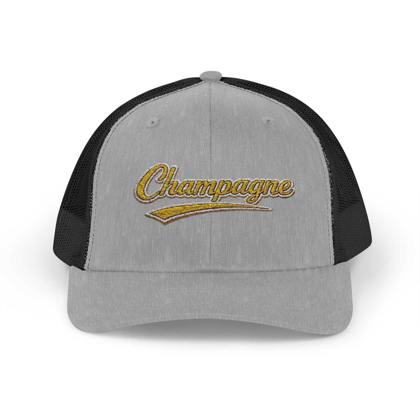 "Champagne" Embroidered Trucker Hat