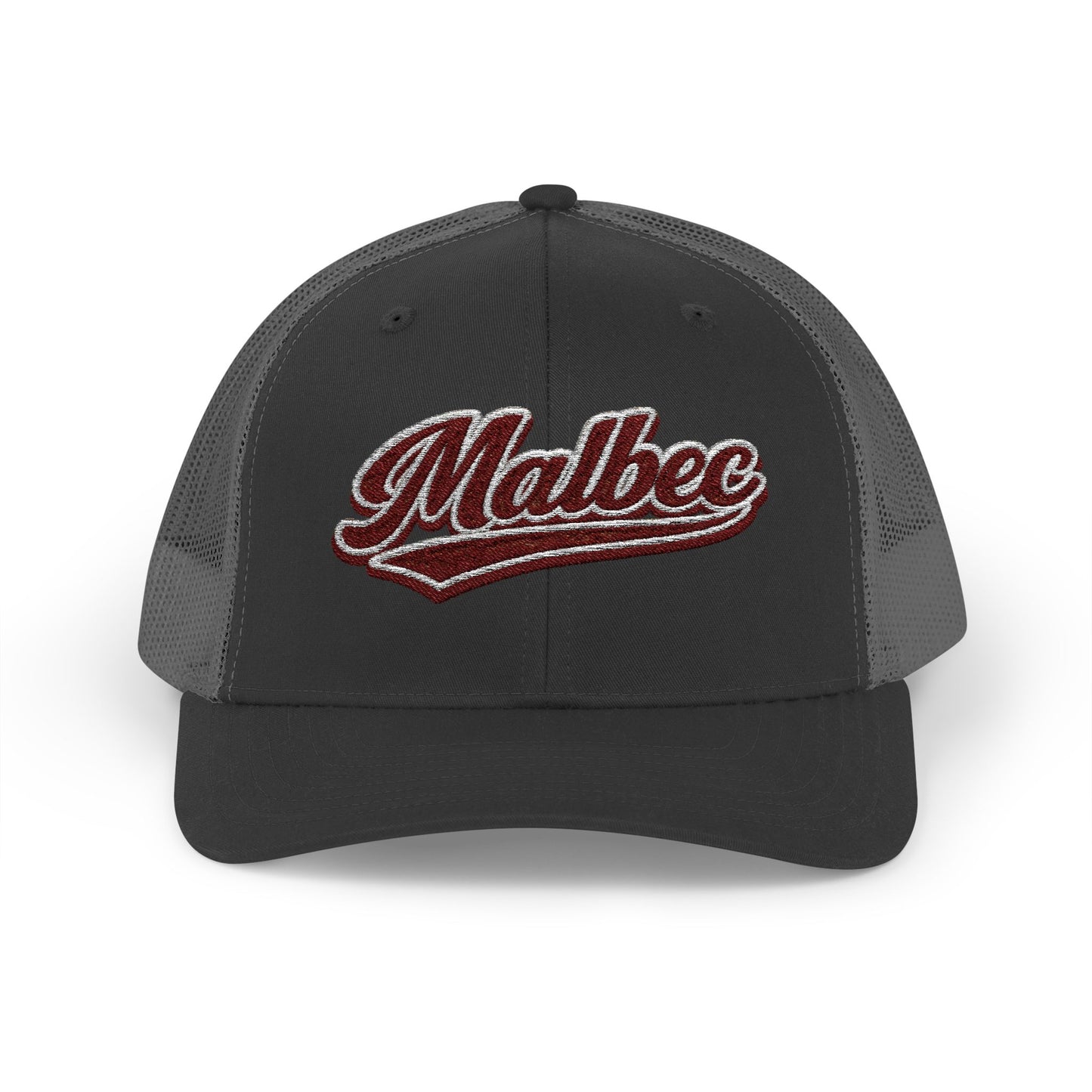 "Malbec" Embroidered Trucker Hat