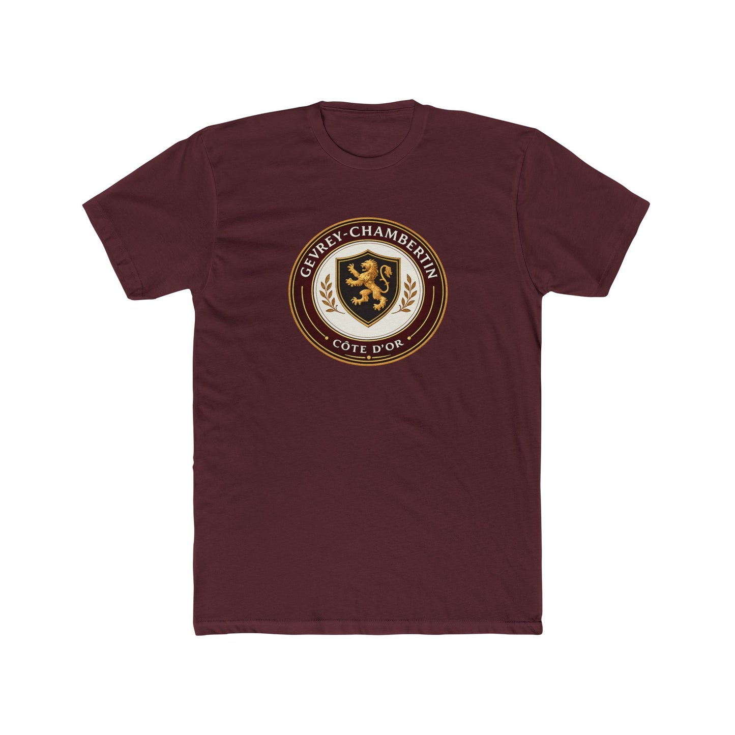 "Gevrey-Chambertin" Crest Côte de Nuits Burgundy T-Shirt