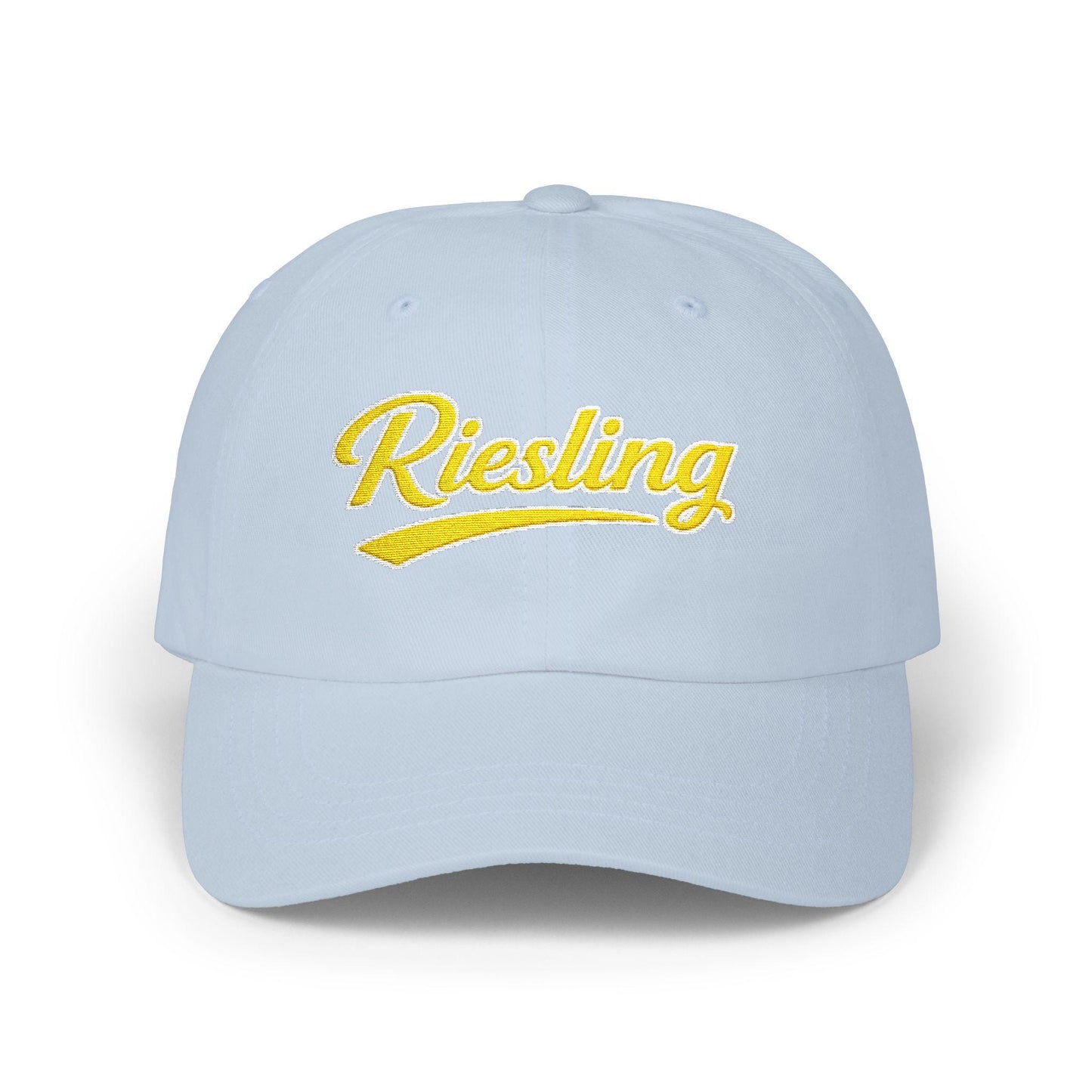Riesling Dad Hat, Embroidered Wine Cap, Wine Lover Gift, Vineyard Style