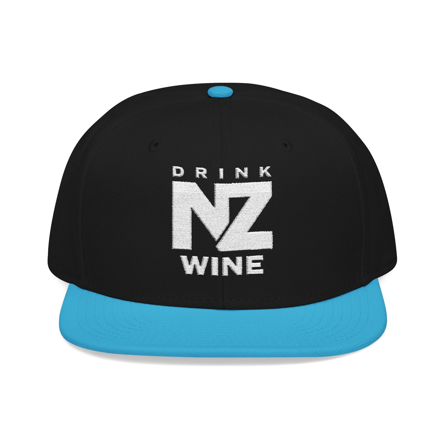 "Drink New Zealand Wine" Embroidered Snapback Hat