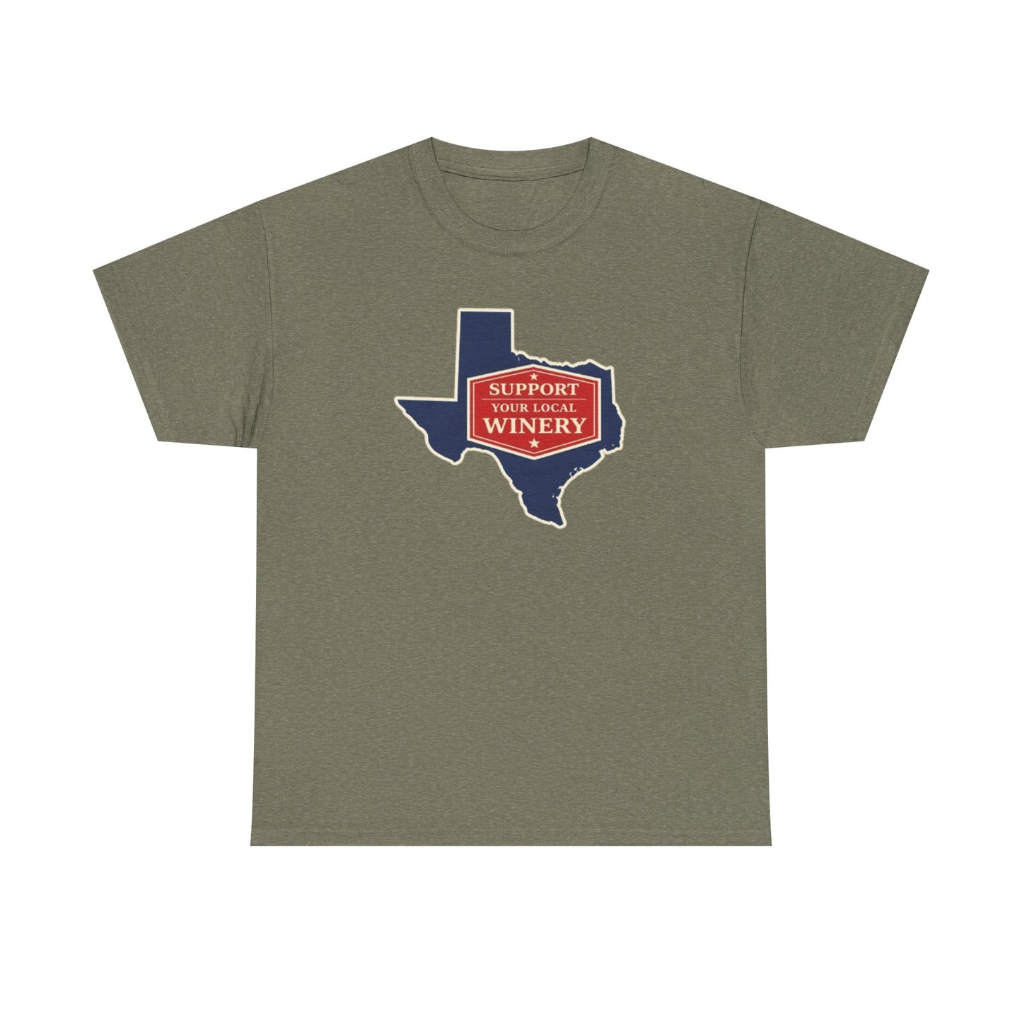 "Support Your Local Winery" Texas Wine Lover T-Shirt