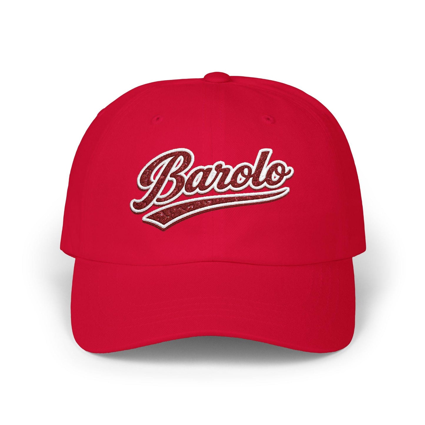 Barolo Dad Hat, Embroidered Wine Cap, Wine Lover Gift, Vineyard Style