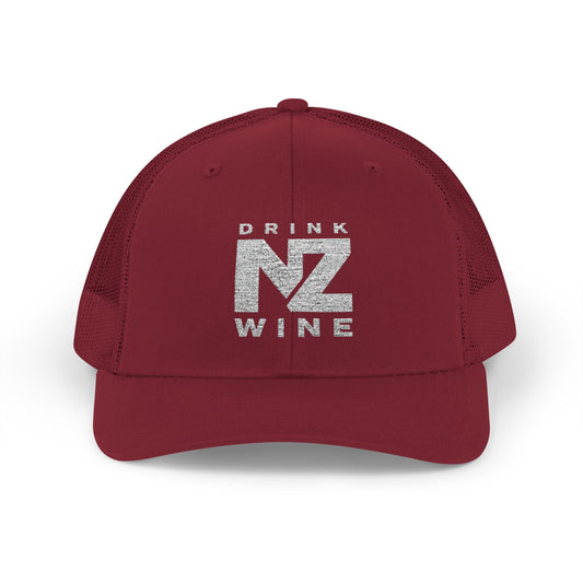 "Drink NZ Wine" Embroidered Trucker Hat