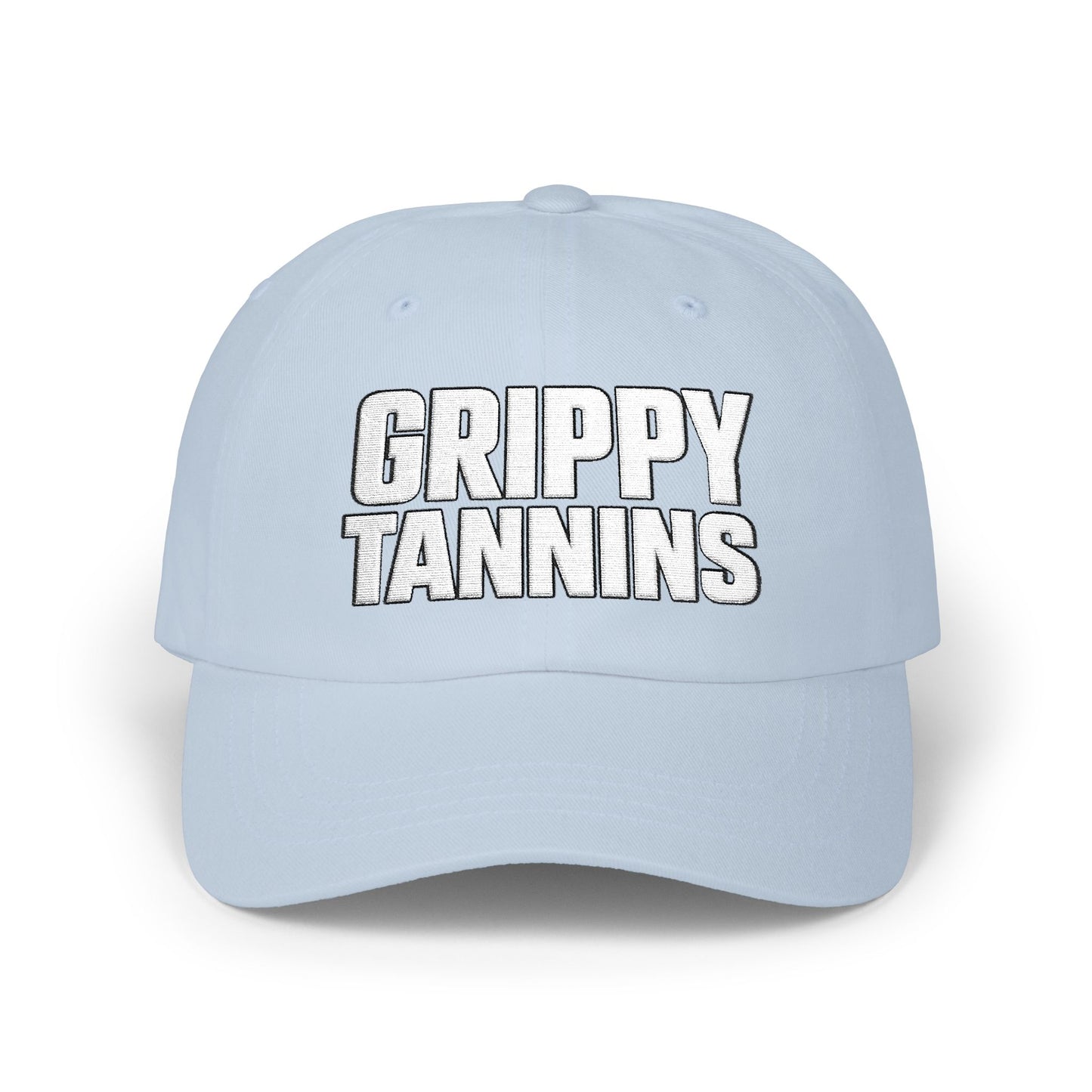 "Grippy Tannins" Classic Dad Cap – Vintage Embroidered Baseball Hat