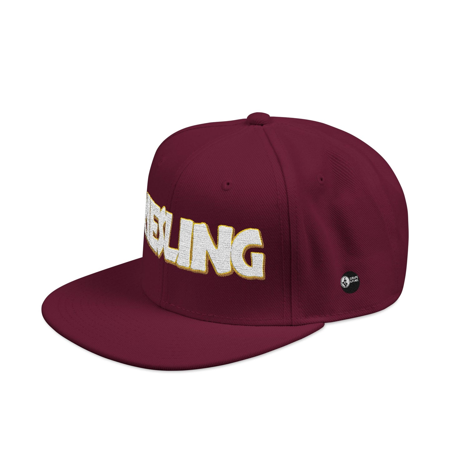 "Riesling" Embroidered Snapback Hat