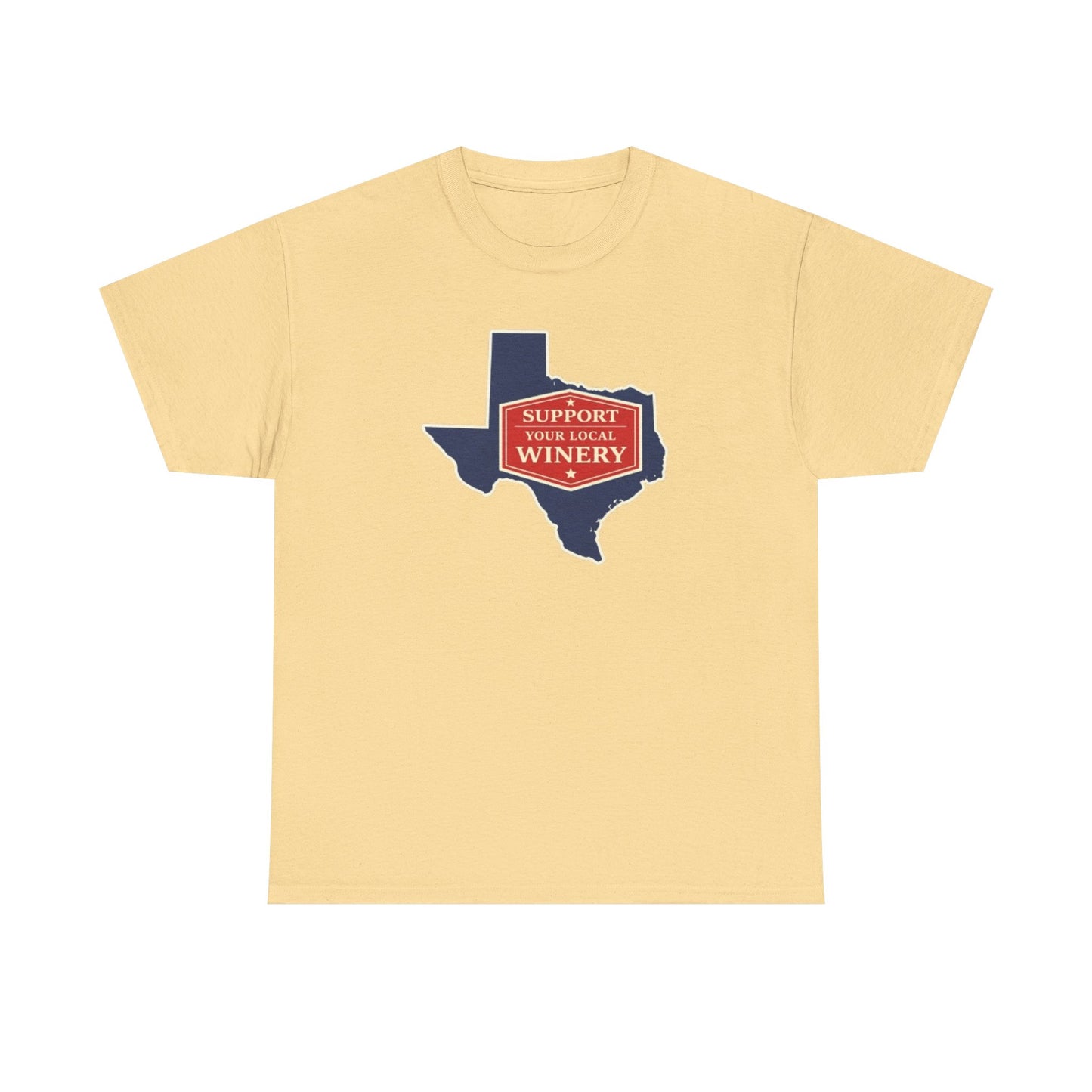 "Support Your Local Winery" Texas Wine Lover T-Shirt