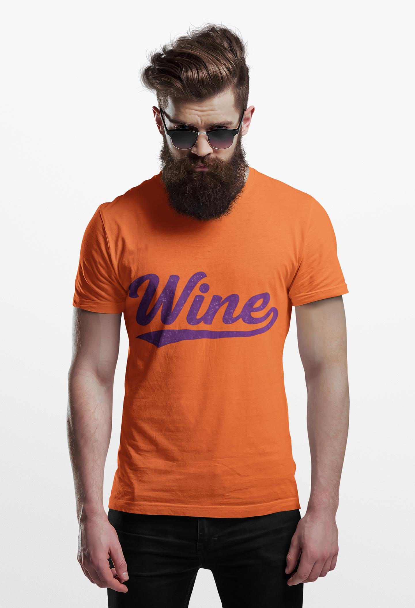 Retro Wine Script Tee | Funny Wine Shirt