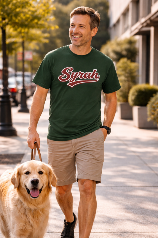 "Syrah" Script T-Shirt