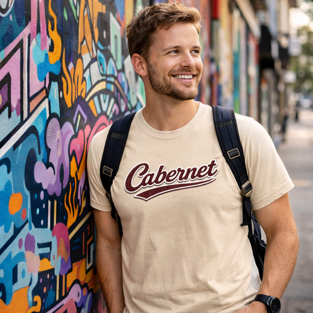 "Cabernet" Script T-Shirt