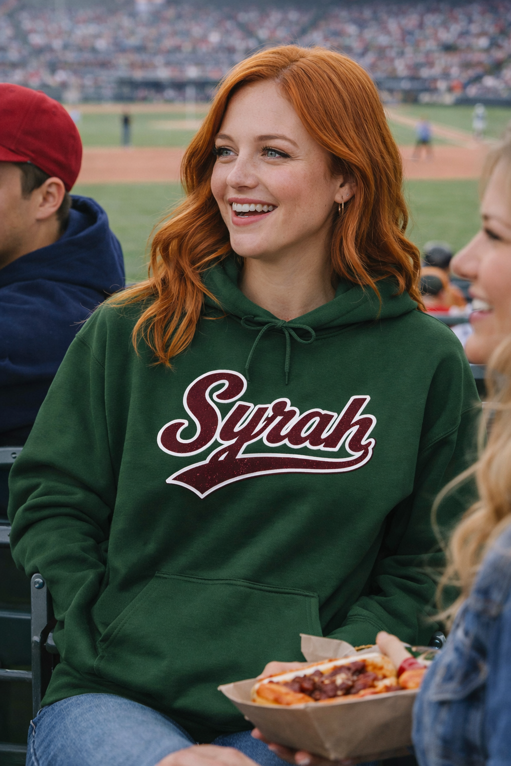 "Syrah" Script Hoodie