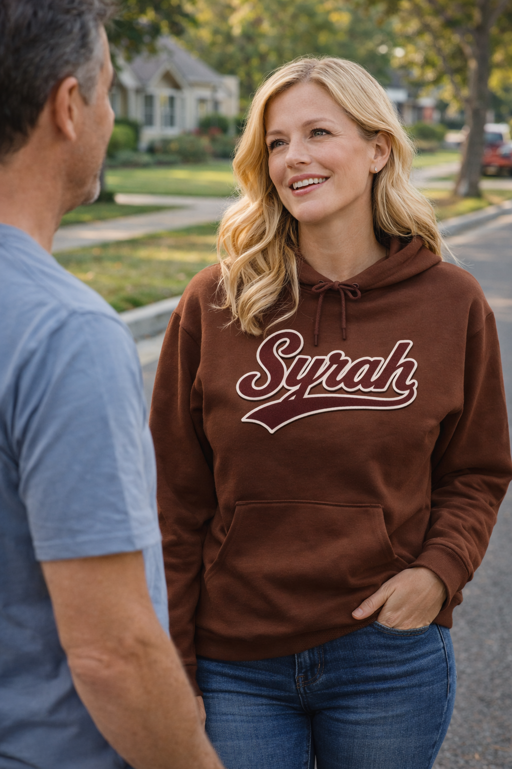 "Syrah" Script Hoodie