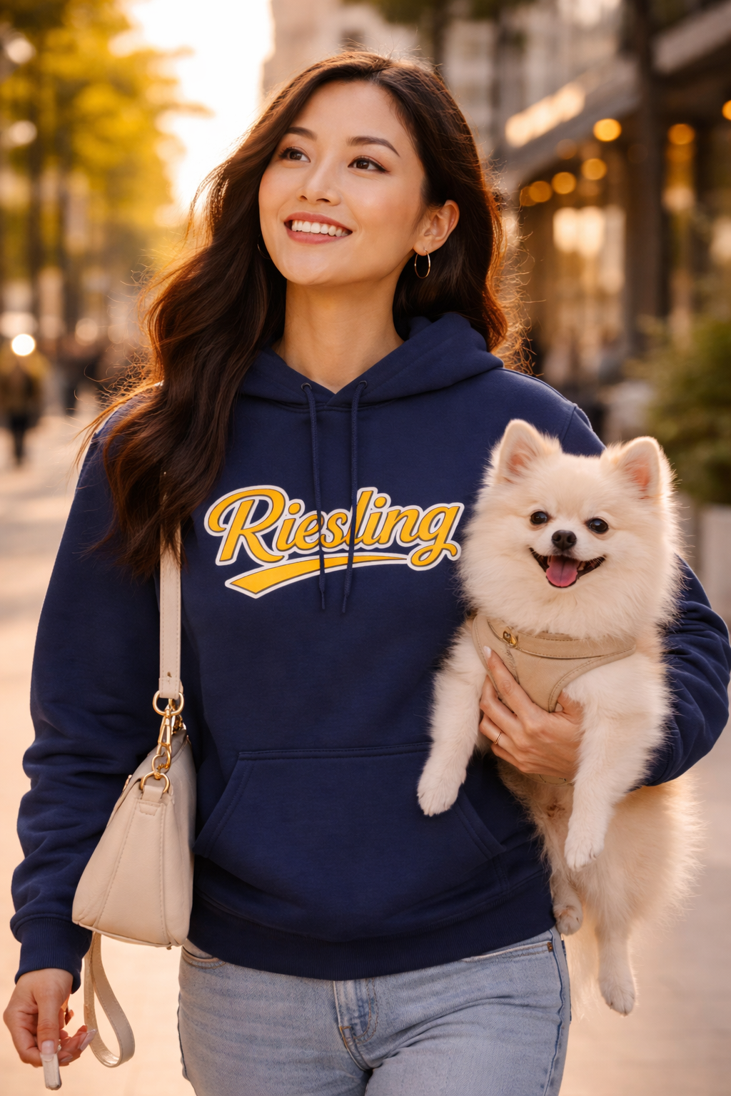 "Riesling" Script Hoodie