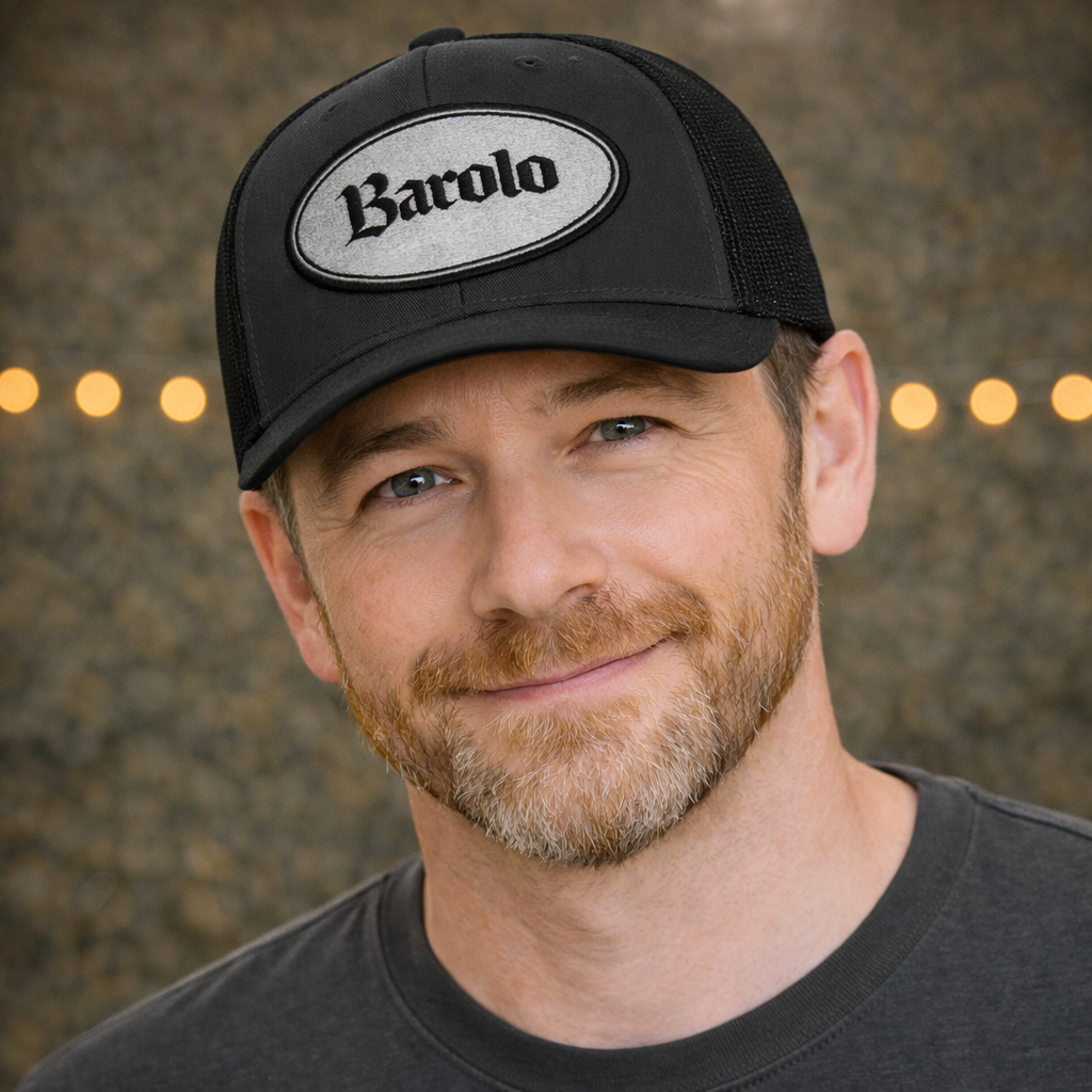 "Barolo" Embroidered Trucker Hat