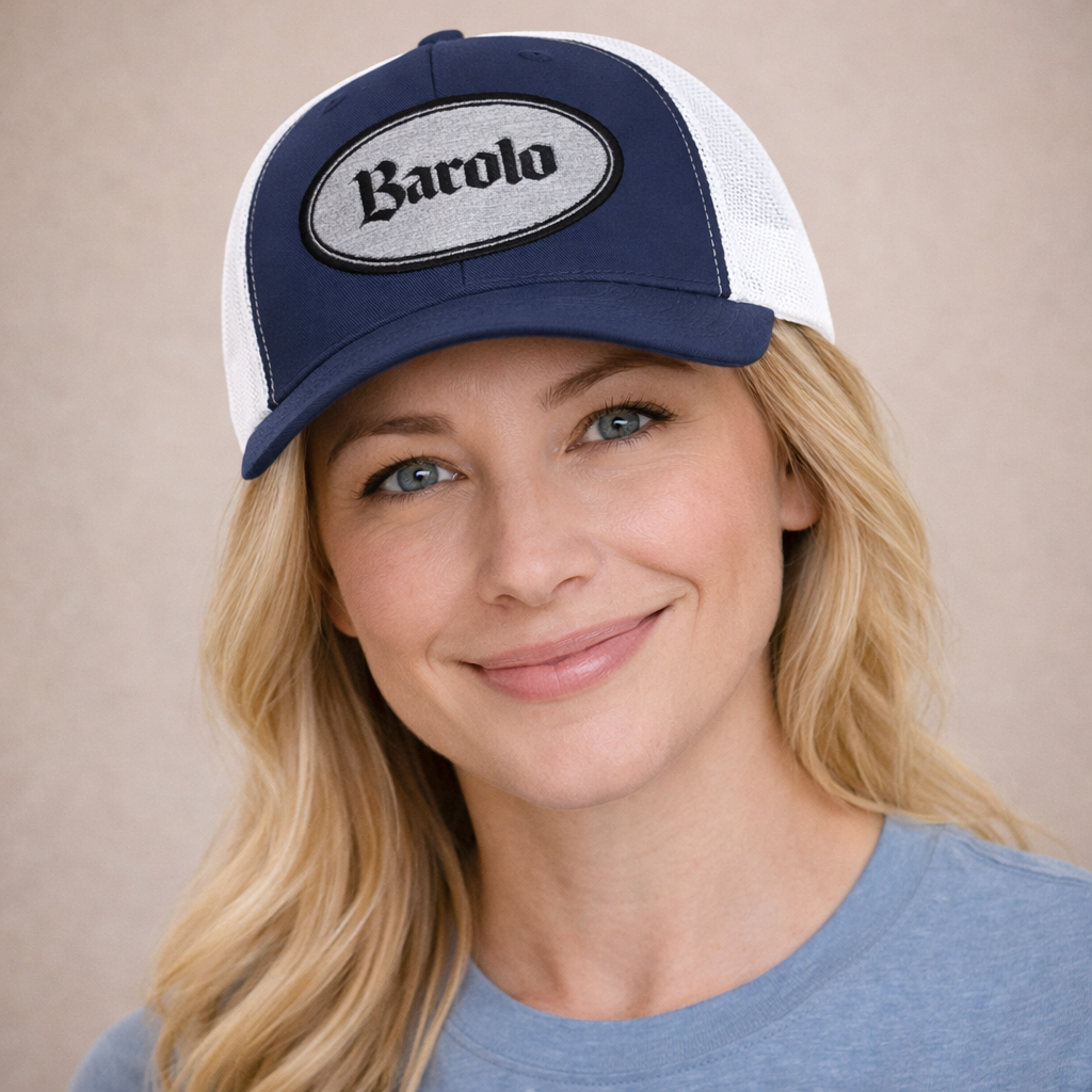 "Barolo" Embroidered Trucker Hat