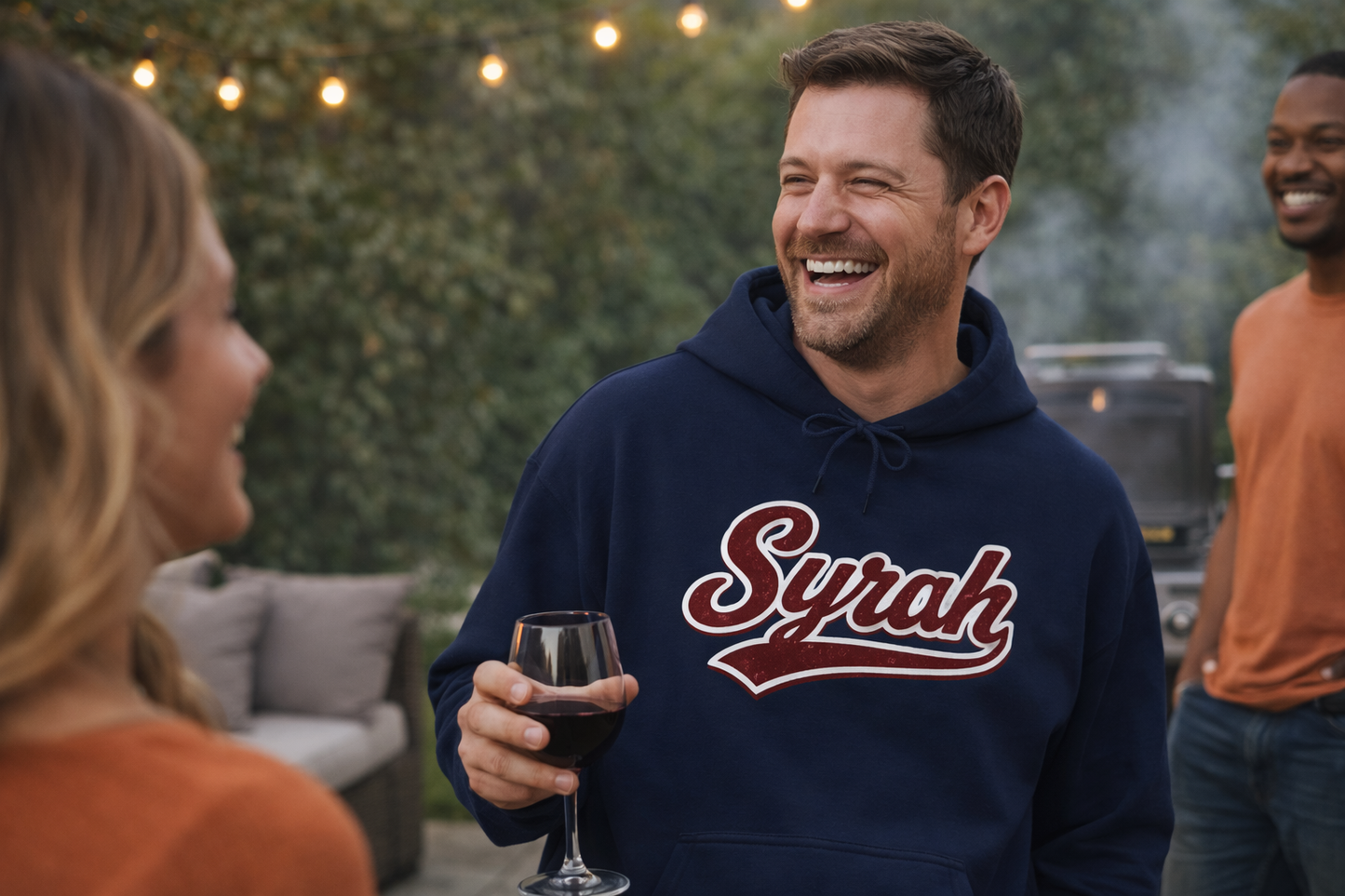 "Syrah" Script Hoodie