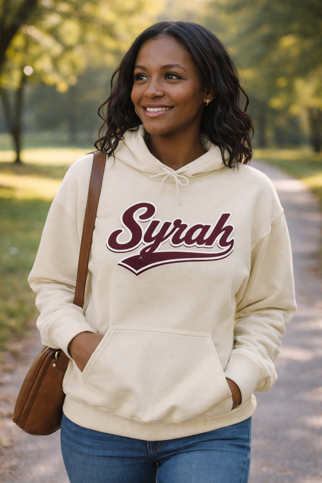 "Syrah" Script Hoodie