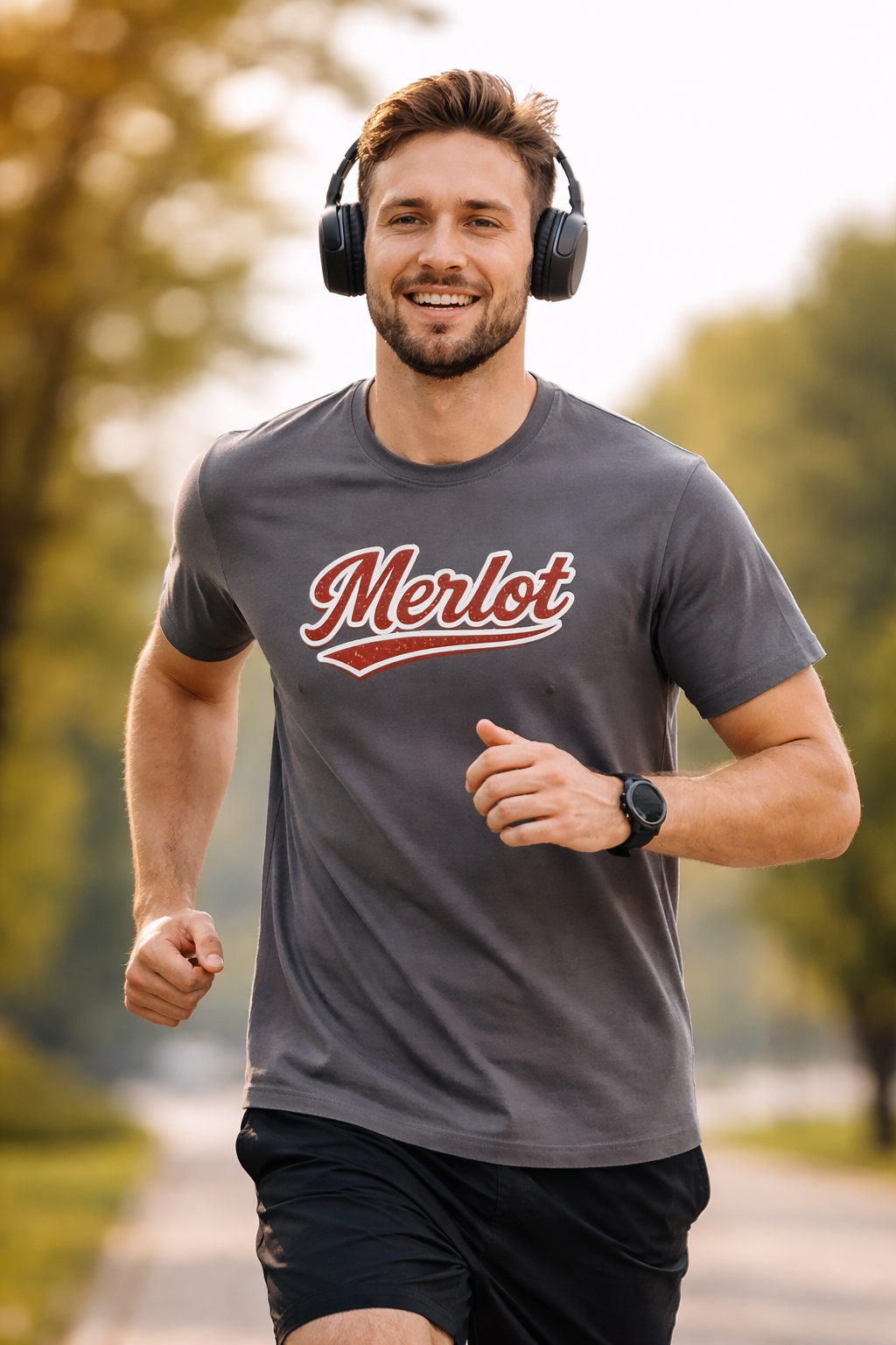 "Merlot" Script T-Shirt