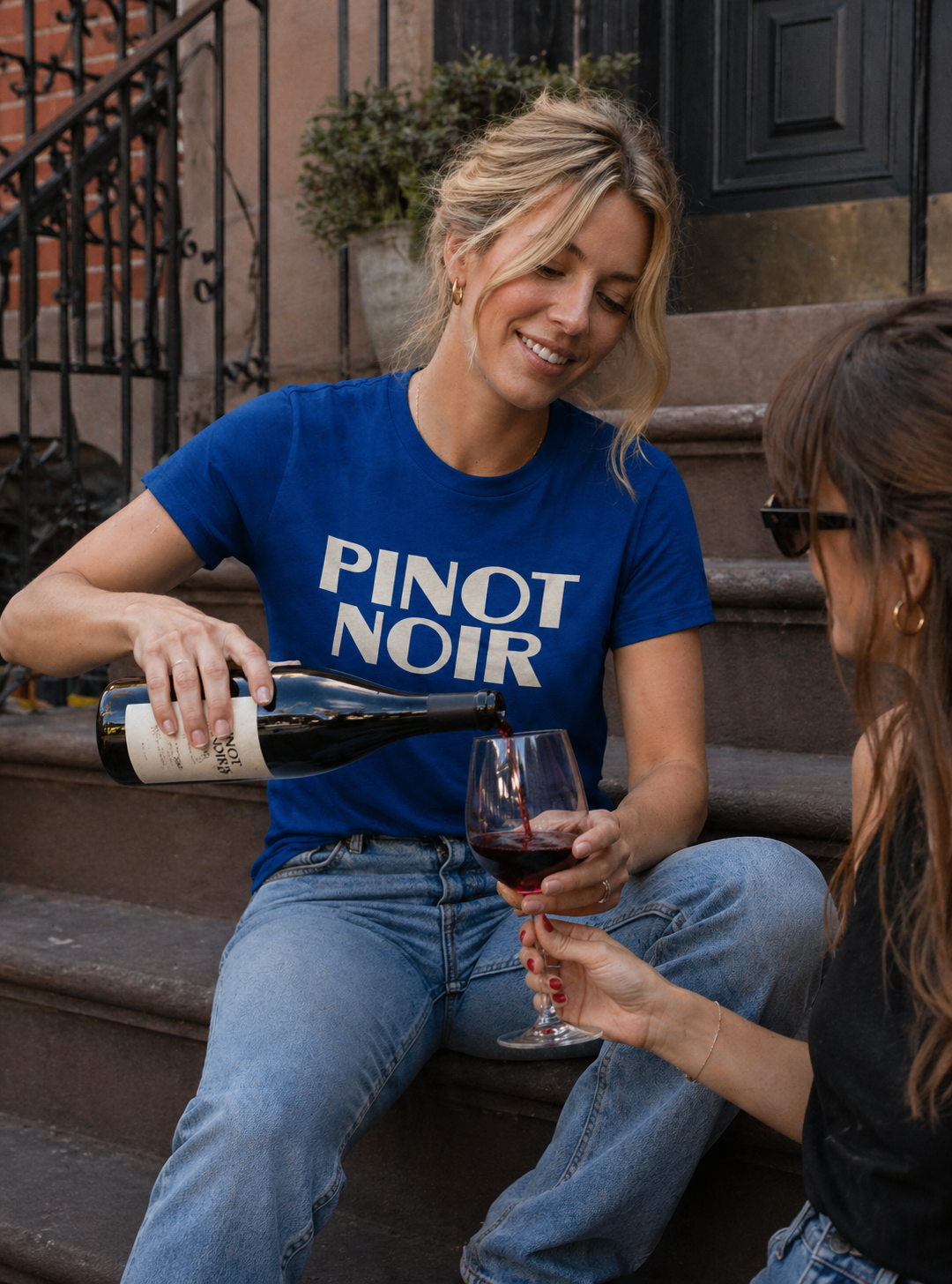 "Pinot Noir" Art Deco Style TShirt