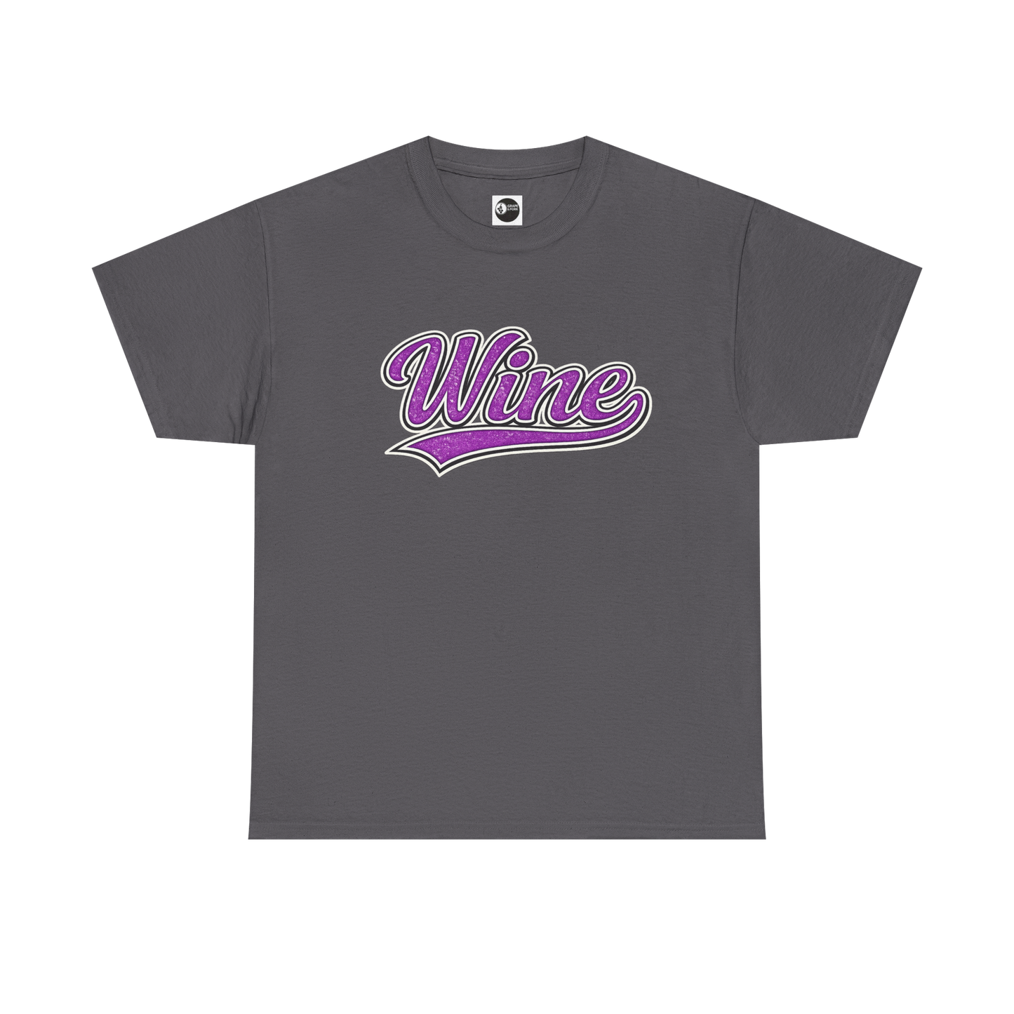 "Wine" Script Tee – The Color Series