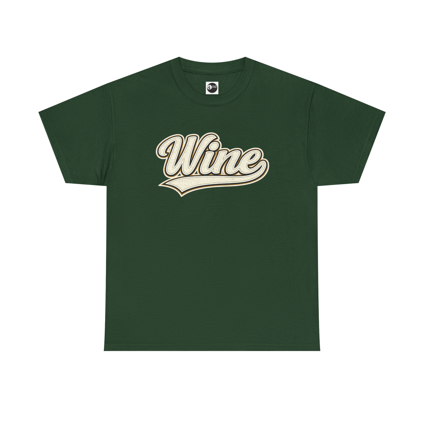 "Wine" Script Tee – The Color Series