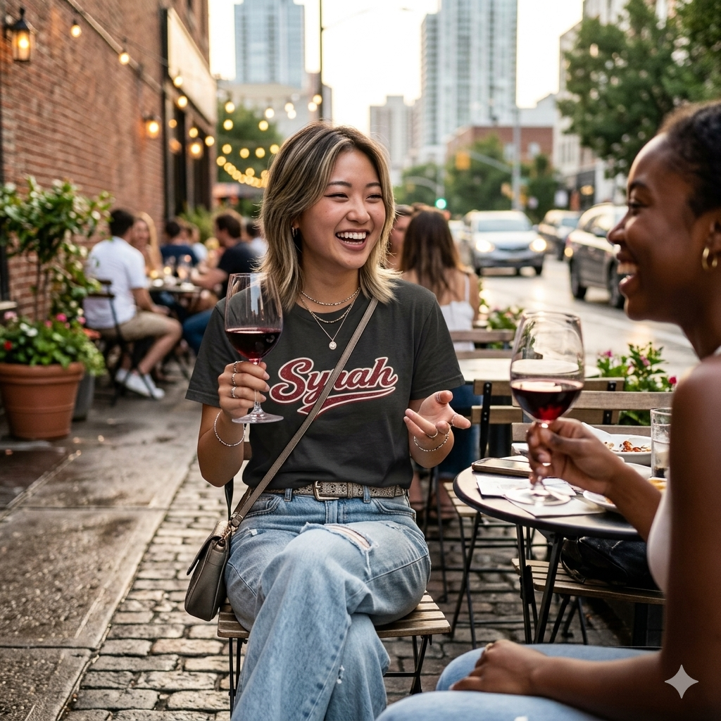 "Syrah" Script T-Shirt