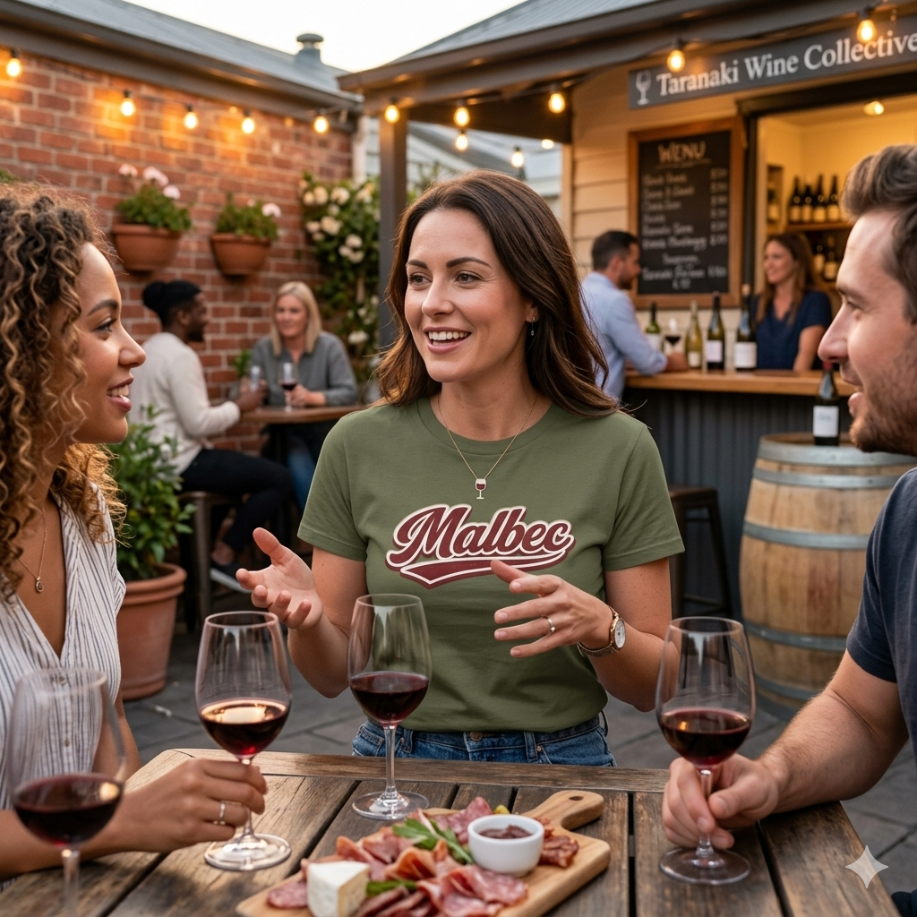 "Malbec" Script T-Shirt