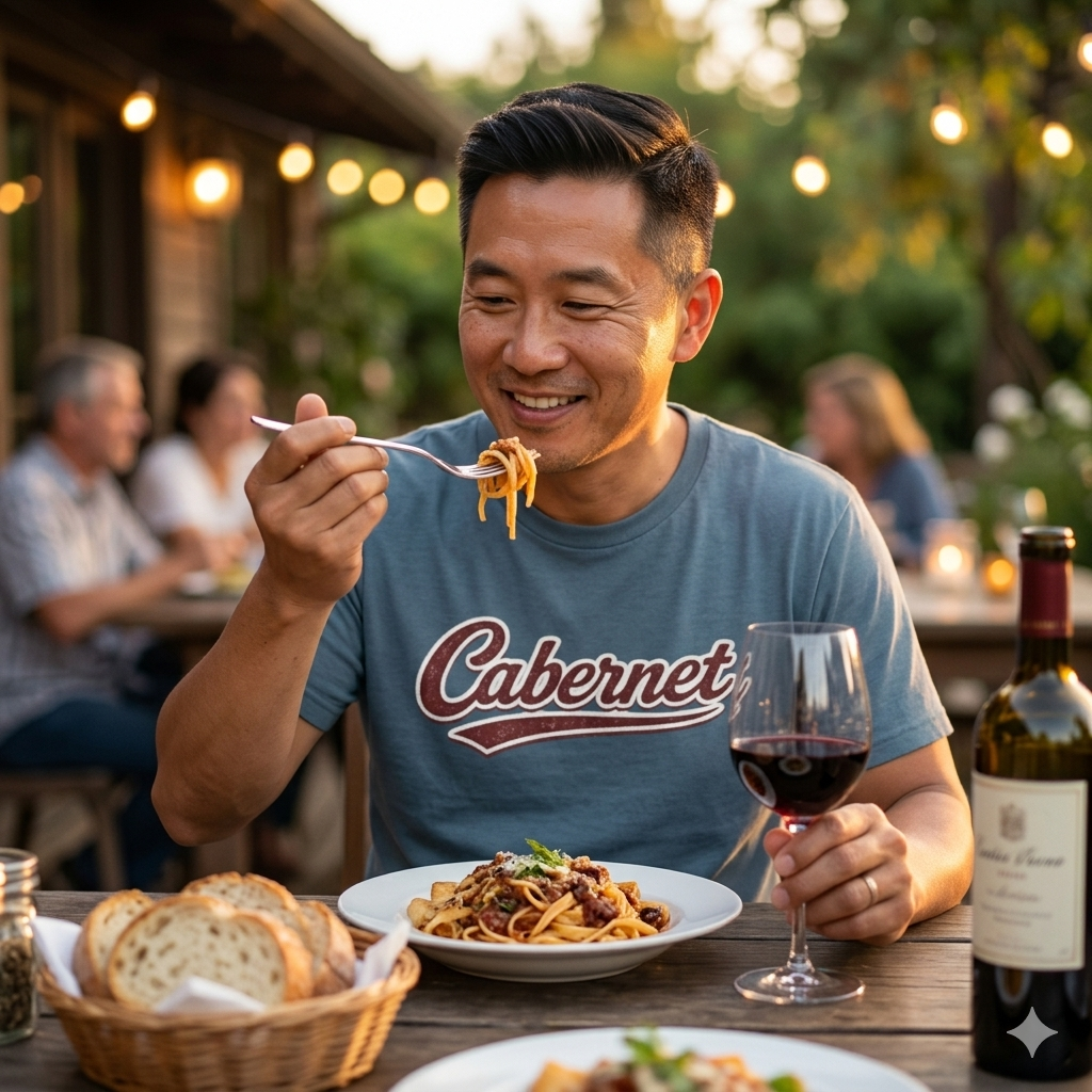 "Cabernet" Script T-Shirt