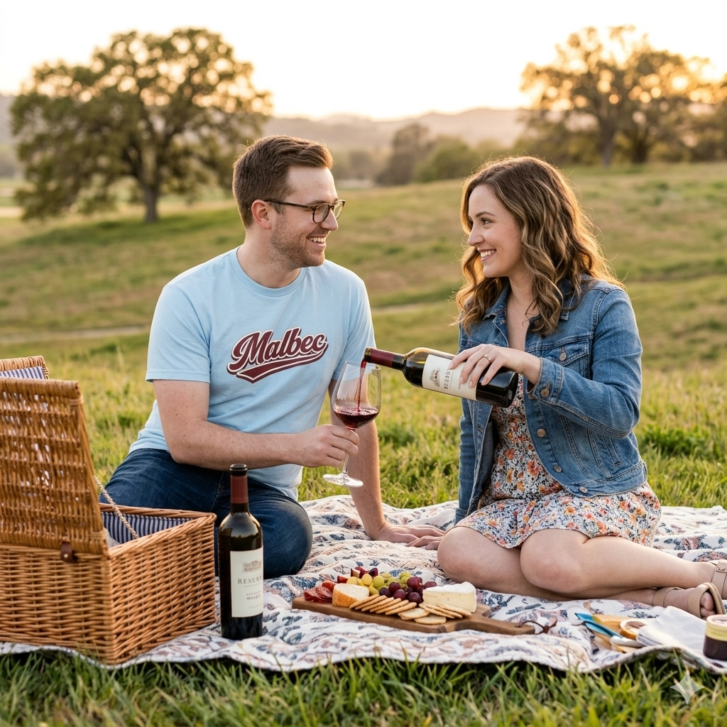 "Malbec" Script T-Shirt