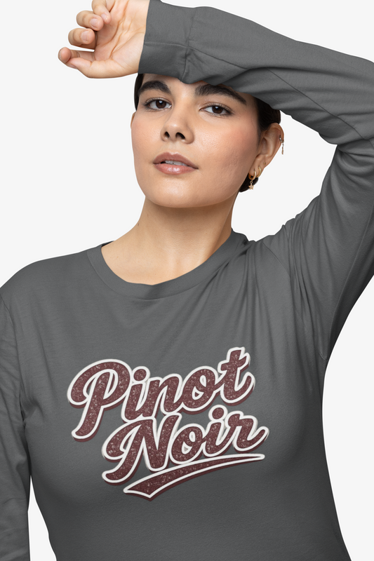 "Pinot Noir" Long Sleeve Tee