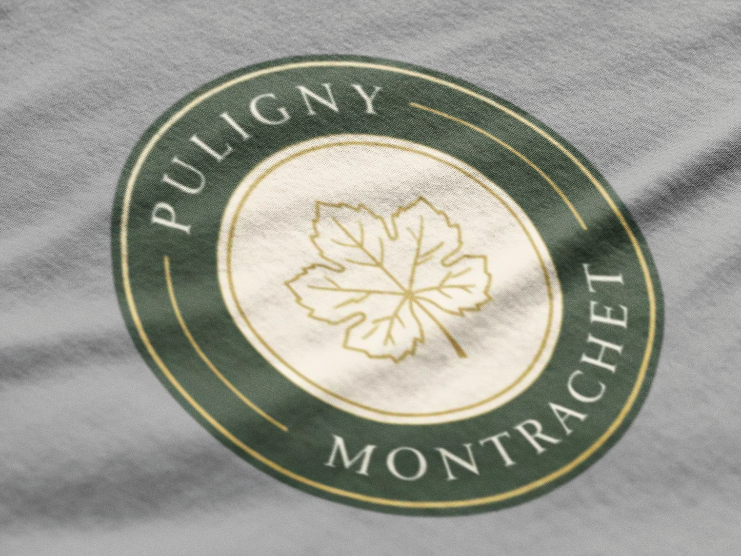"Puligny-Montrachet" Crest Chardonnay T-Shirt