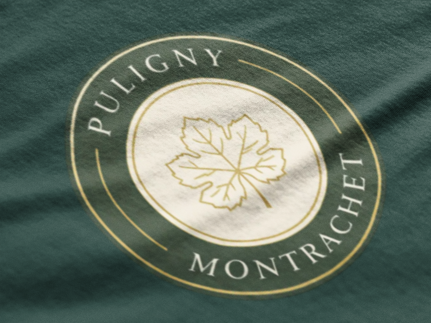 "Puligny-Montrachet" Crest Chardonnay T-Shirt
