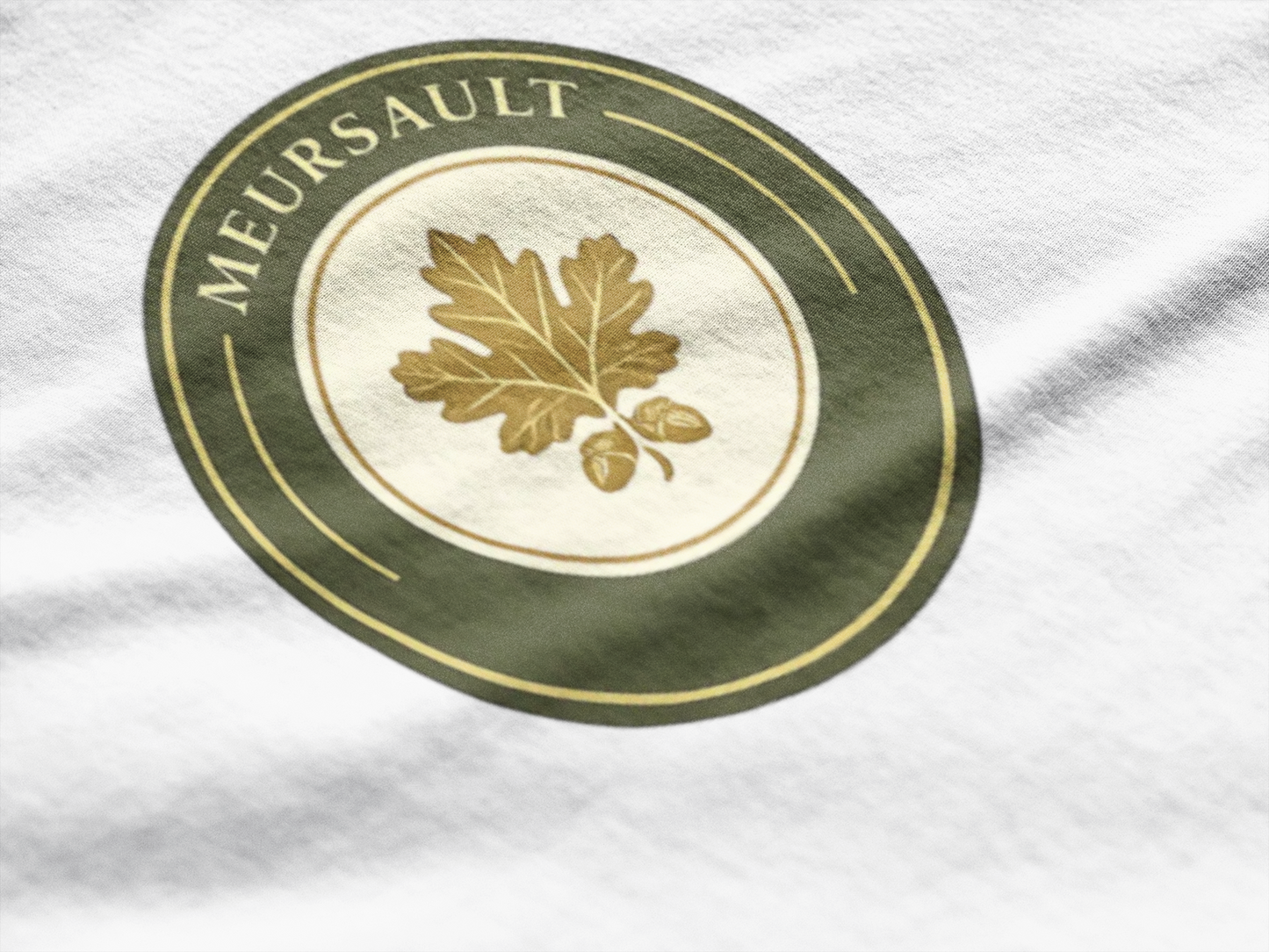 "Meursault" Crest Burgundy Chardonnay T-Shirt