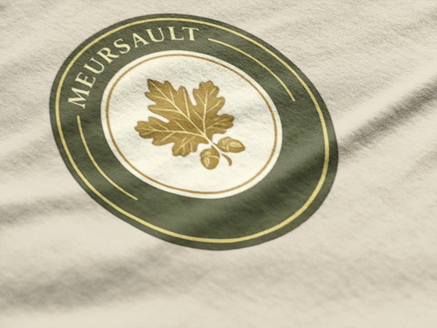 "Meursault" Crest Burgundy Chardonnay T-Shirt