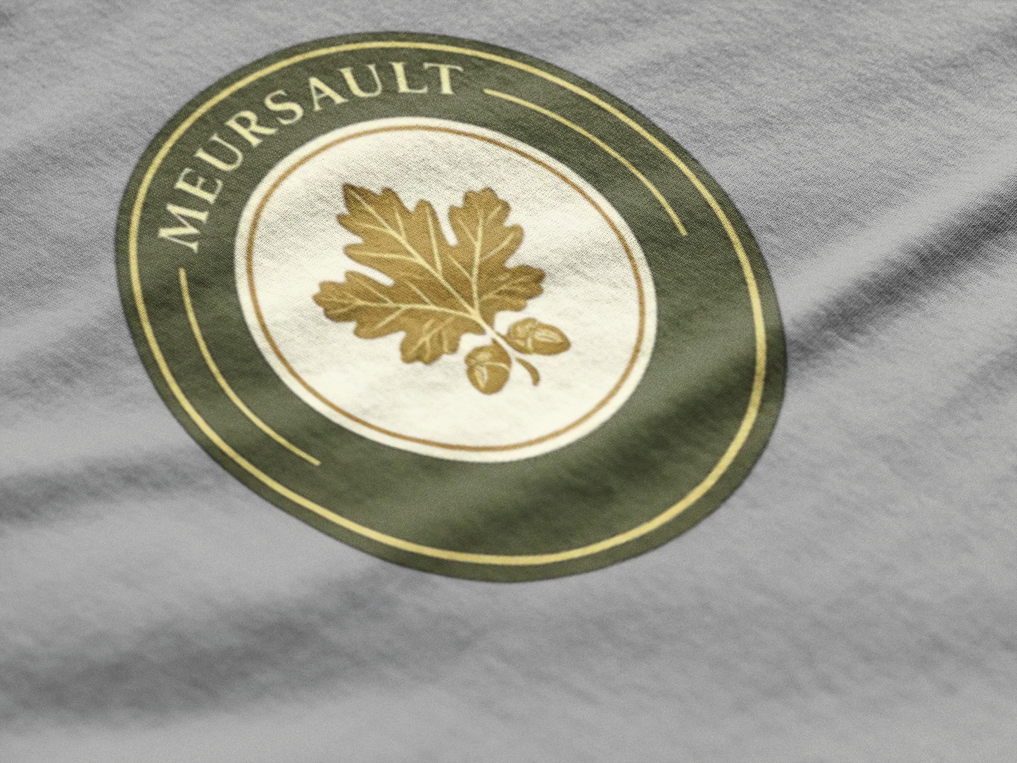 "Meursault" Crest Burgundy Chardonnay T-Shirt
