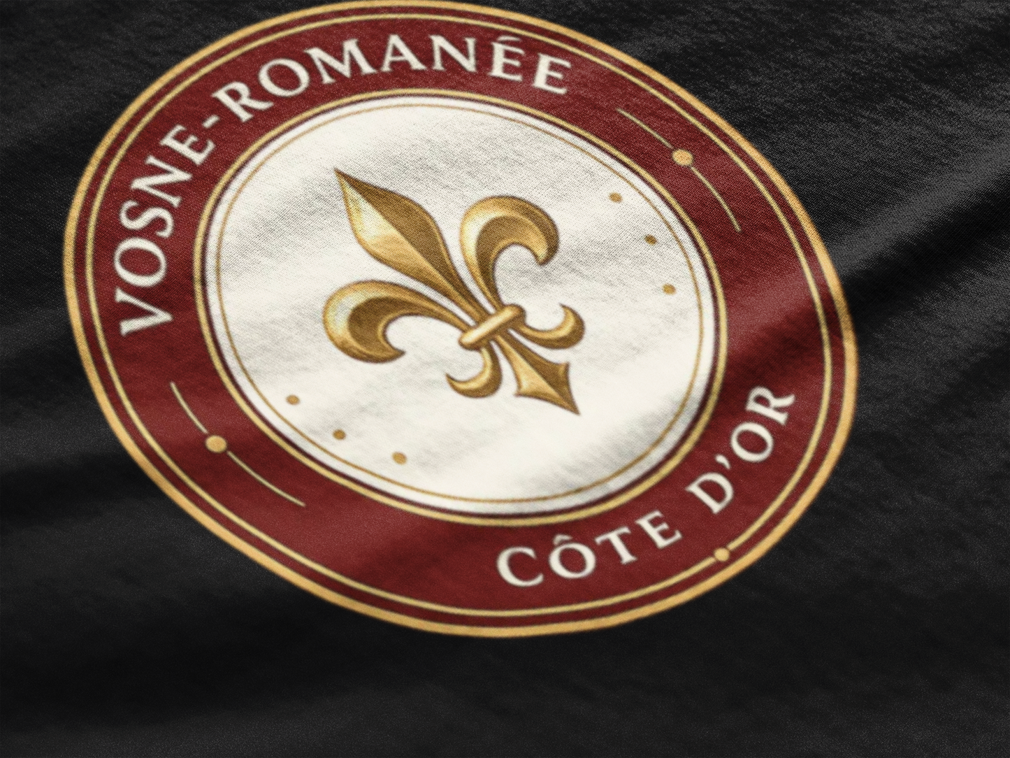 "Vosne-Romanée" Fleur Crest T-Shirt